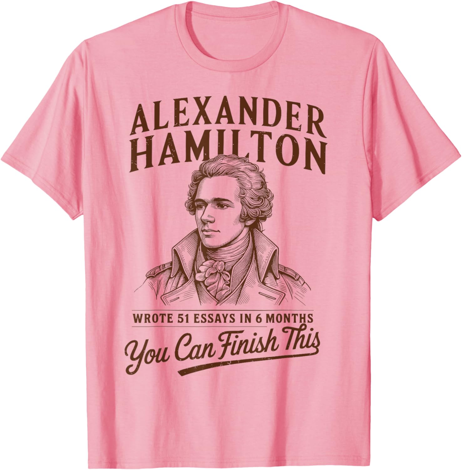 Vintage Alexander Hamilton 51 Essays T-Shirt for History Lovers - 4