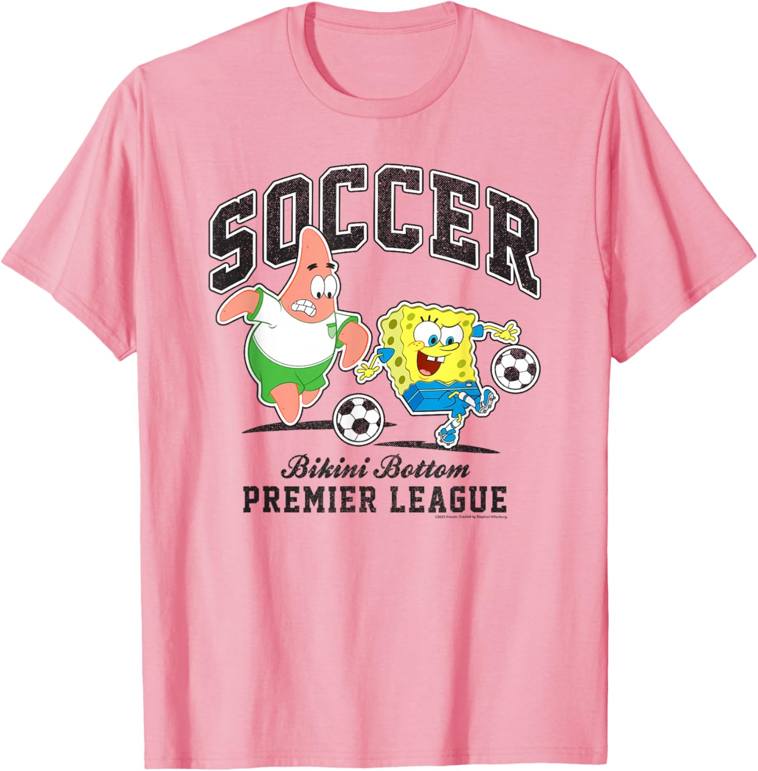 SpongeBob SquarePants Soccer T-Shirt for Bikini Bottom Fans - 7