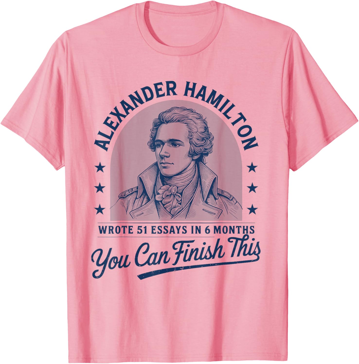 Vintage Hamilton 51 Essays T-Shirt Perfect for History Lovers and Writers - 3