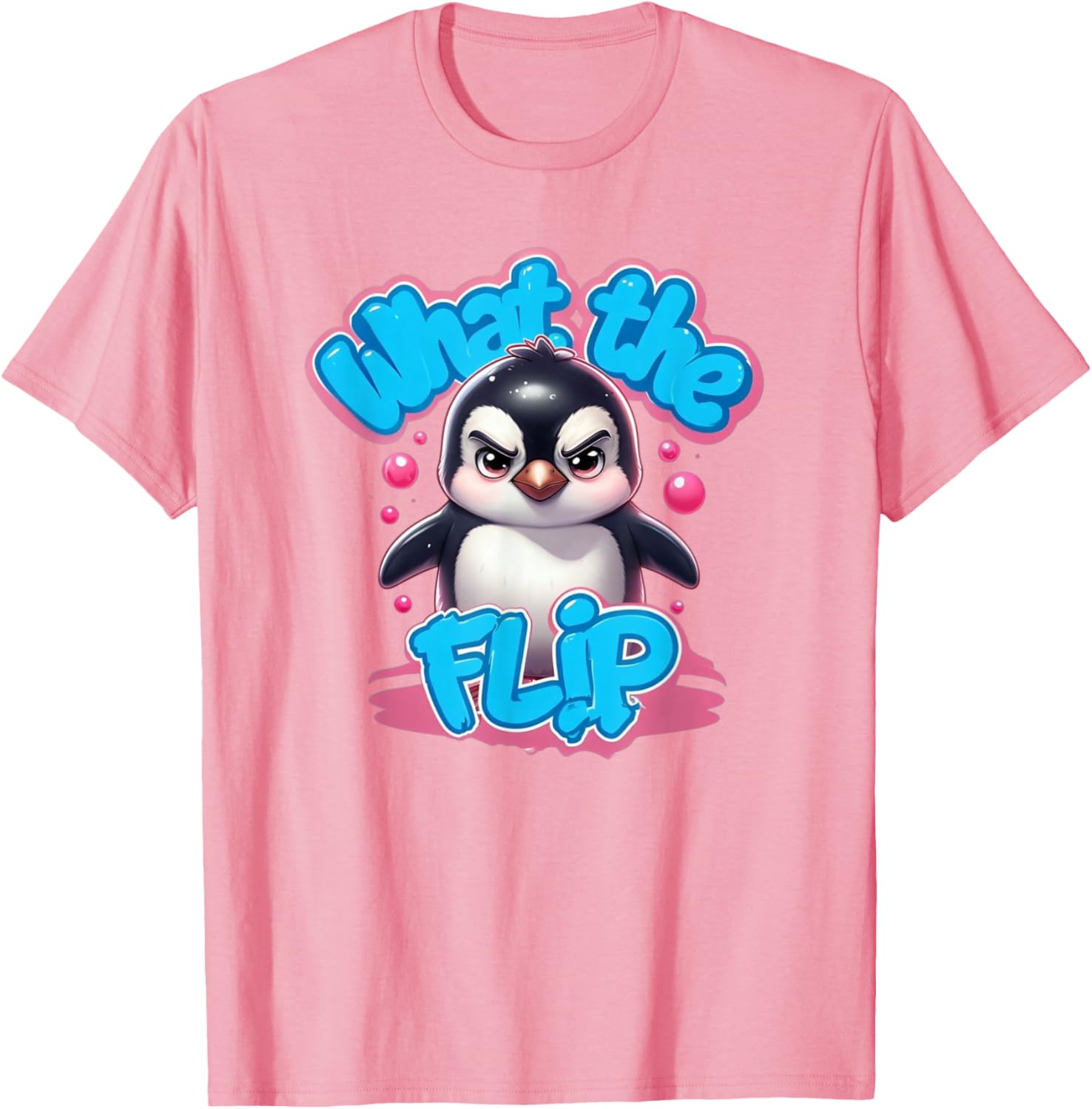 Cute Funny Trendy Aesthetic What The Flip Graphic Tee for Casual Style - 7