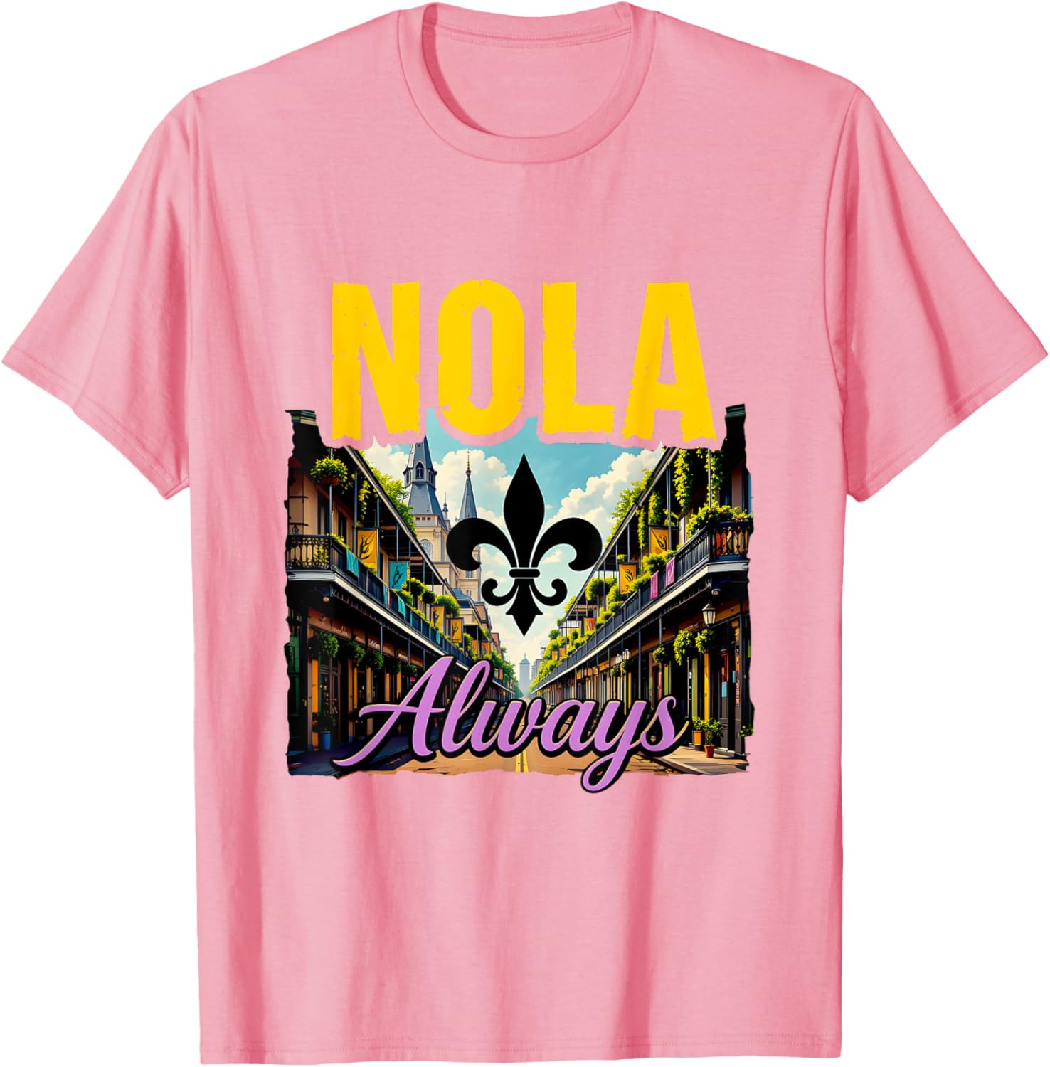 NOLA Never Forget New Orleans Support T-Shirt for Proud Locals - 9