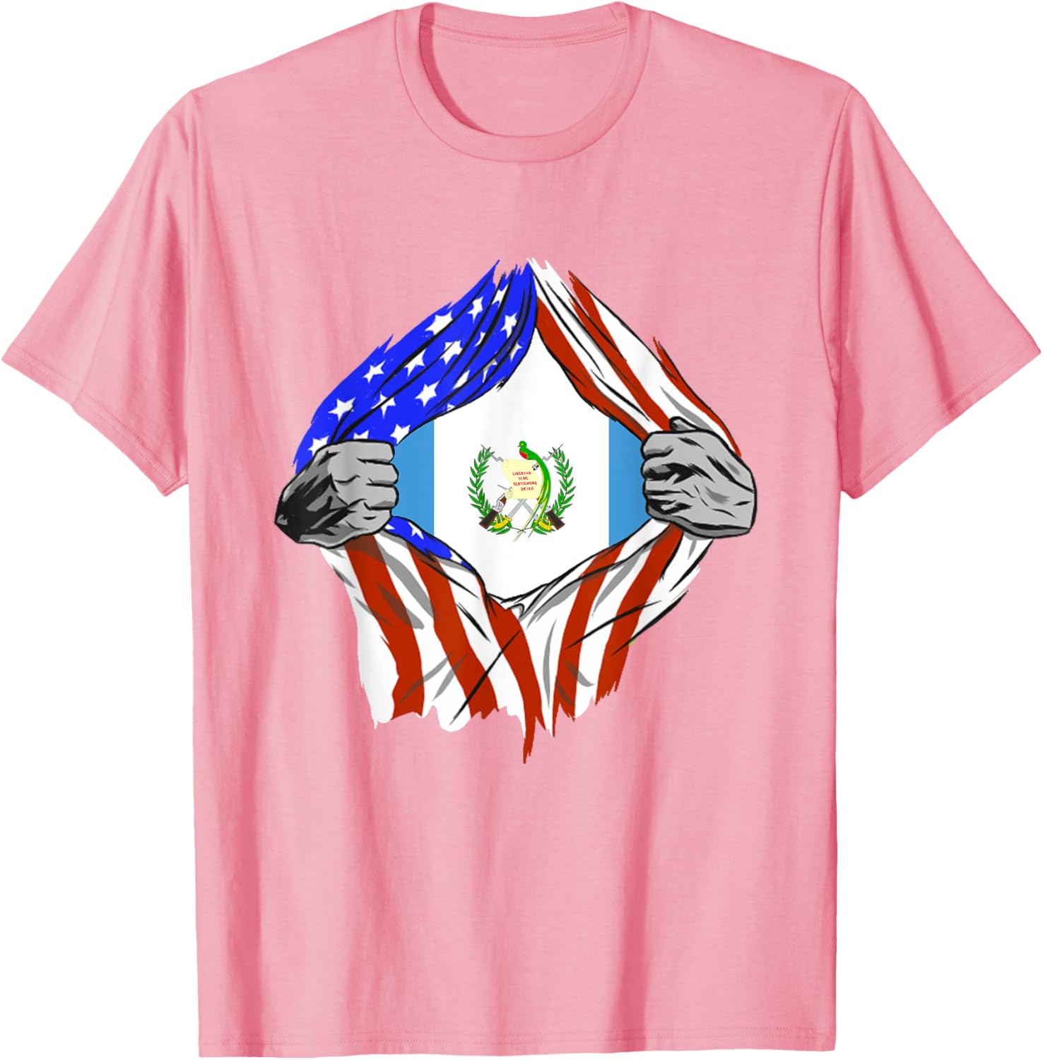 Guatemala Flag T-Shirt for Proud Patriots | Stylish American Apparel - 24
