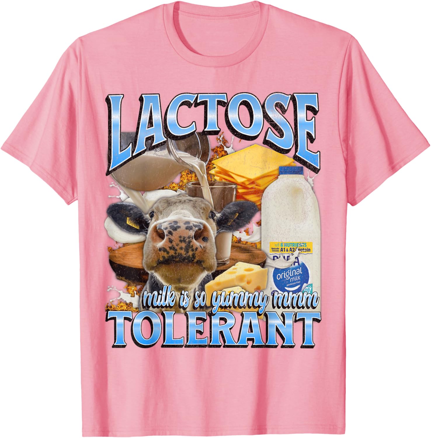 Funny IBS Meme T-Shirt for Lactose Tolerant Humor Lovers - 4
