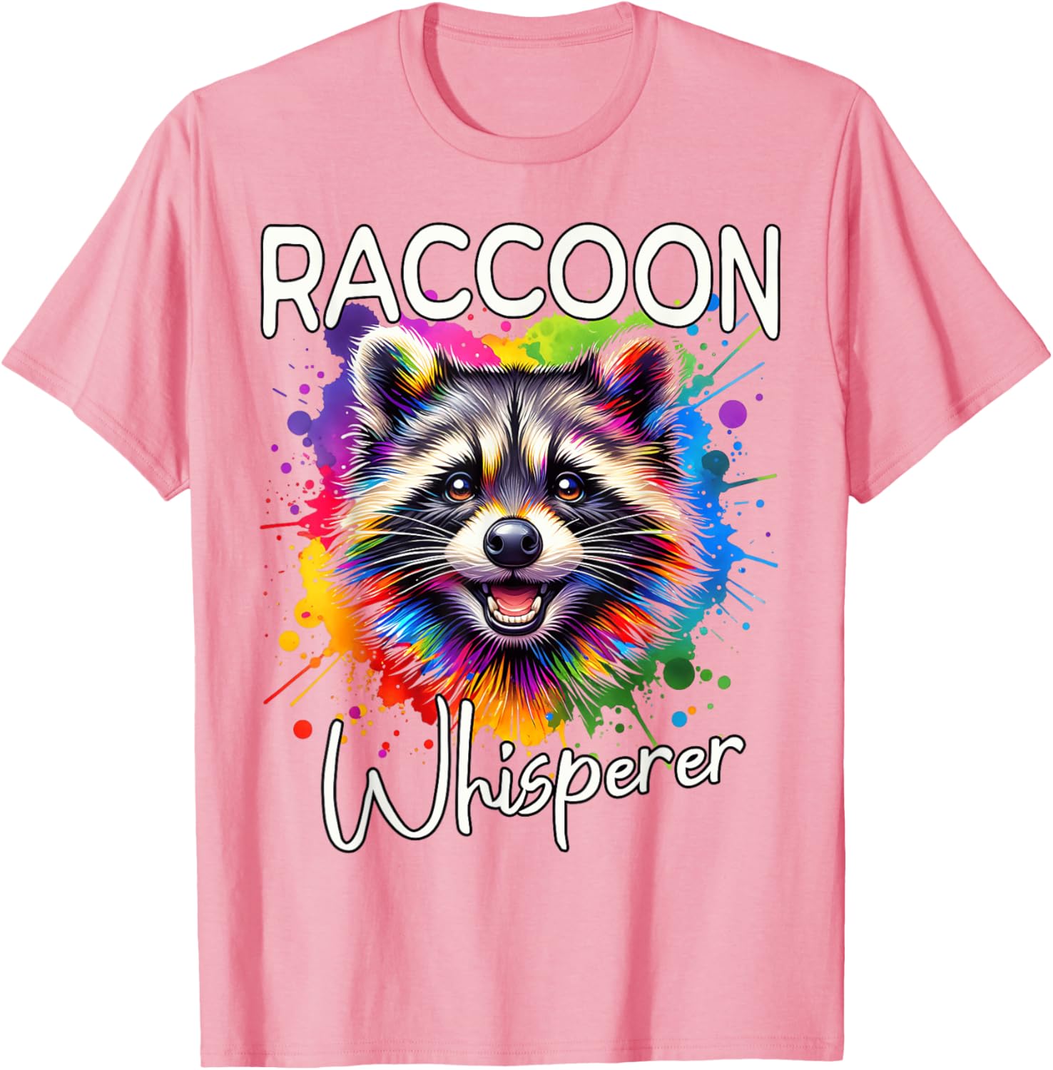 Cute North American Raccoon Whisperer T-Shirt for Animal Lovers - 14