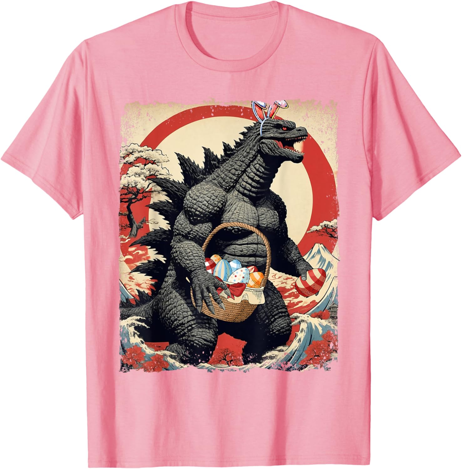 Kaiju Easter Vintage Shirt for Kids featuring Monster Eggs T-Shirt - 12