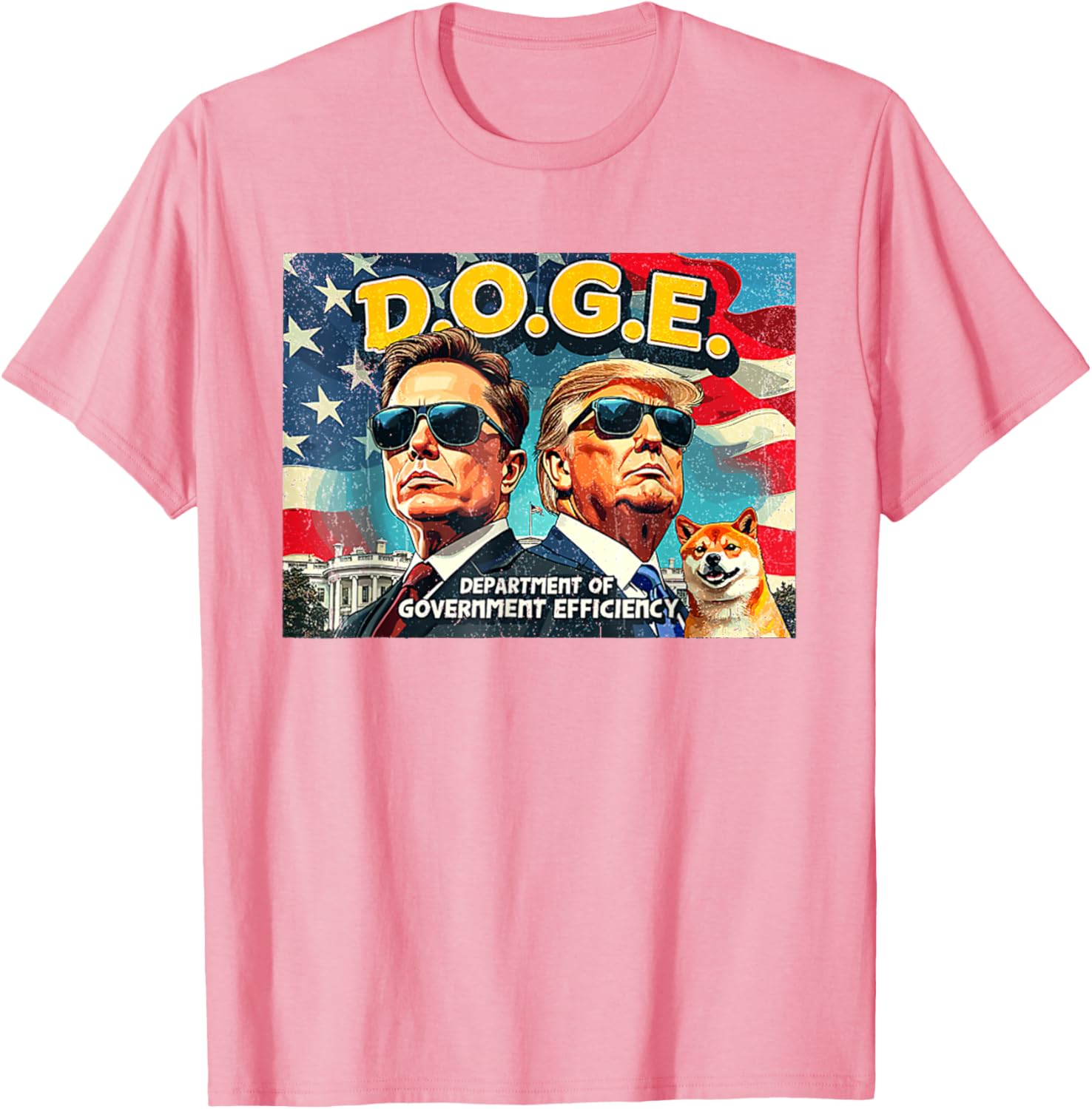 DOGE Department of Government Efficiency Trump 47th Anniversary T-Shirt - 11
