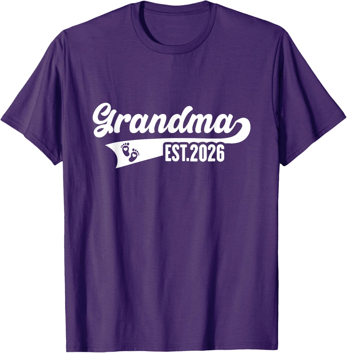 Promoted to Grandma Est 2026 T-Shirt for Excited Grandmas-To-Be - 1
