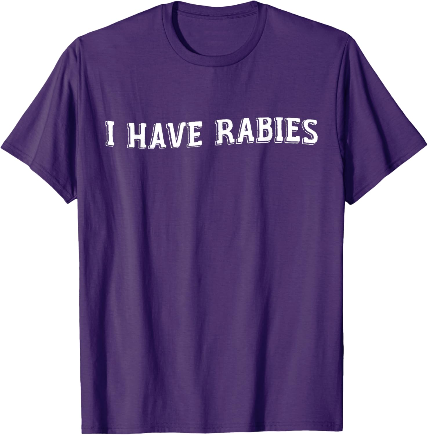 Funny Vintage I Have Rabies T-Shirt - Sarcastic Humor Apparel - 16