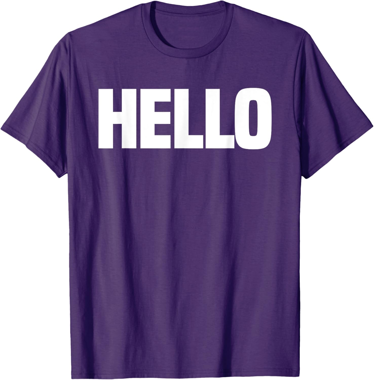 Hello Shirt - Fun and Friendly Greeting T-Shirt for Casual Wear - 5