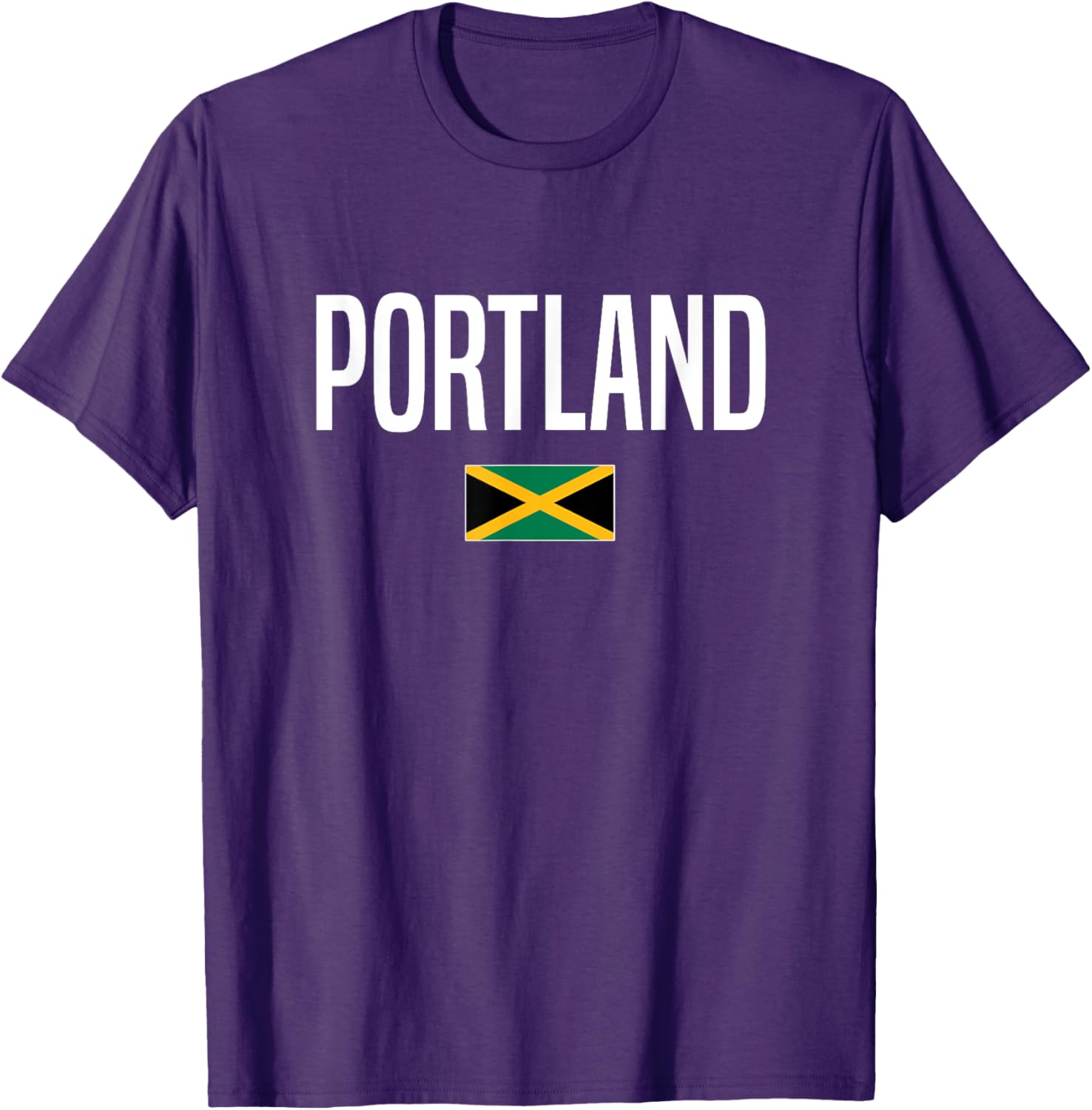 Portland Jamaica T-Shirt for Men and Women - Stylish Island Vacation Wear - 4