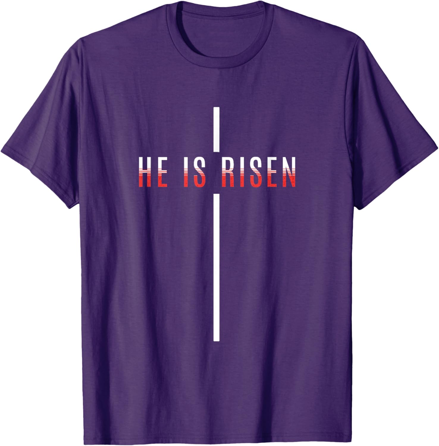 He Is Risen Cross Jesus Easter T-Shirt for Men Women and Kids - 5