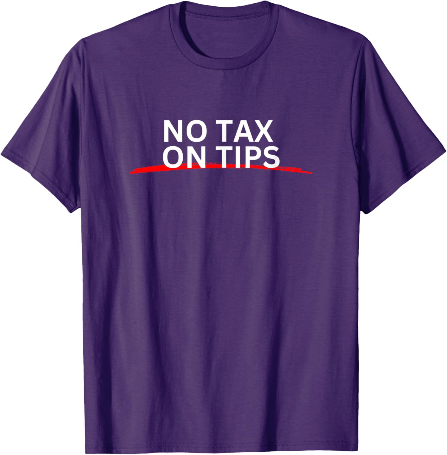 Tax Season No Tax On Tips T-Shirt for Fun and Casual Wear - 10