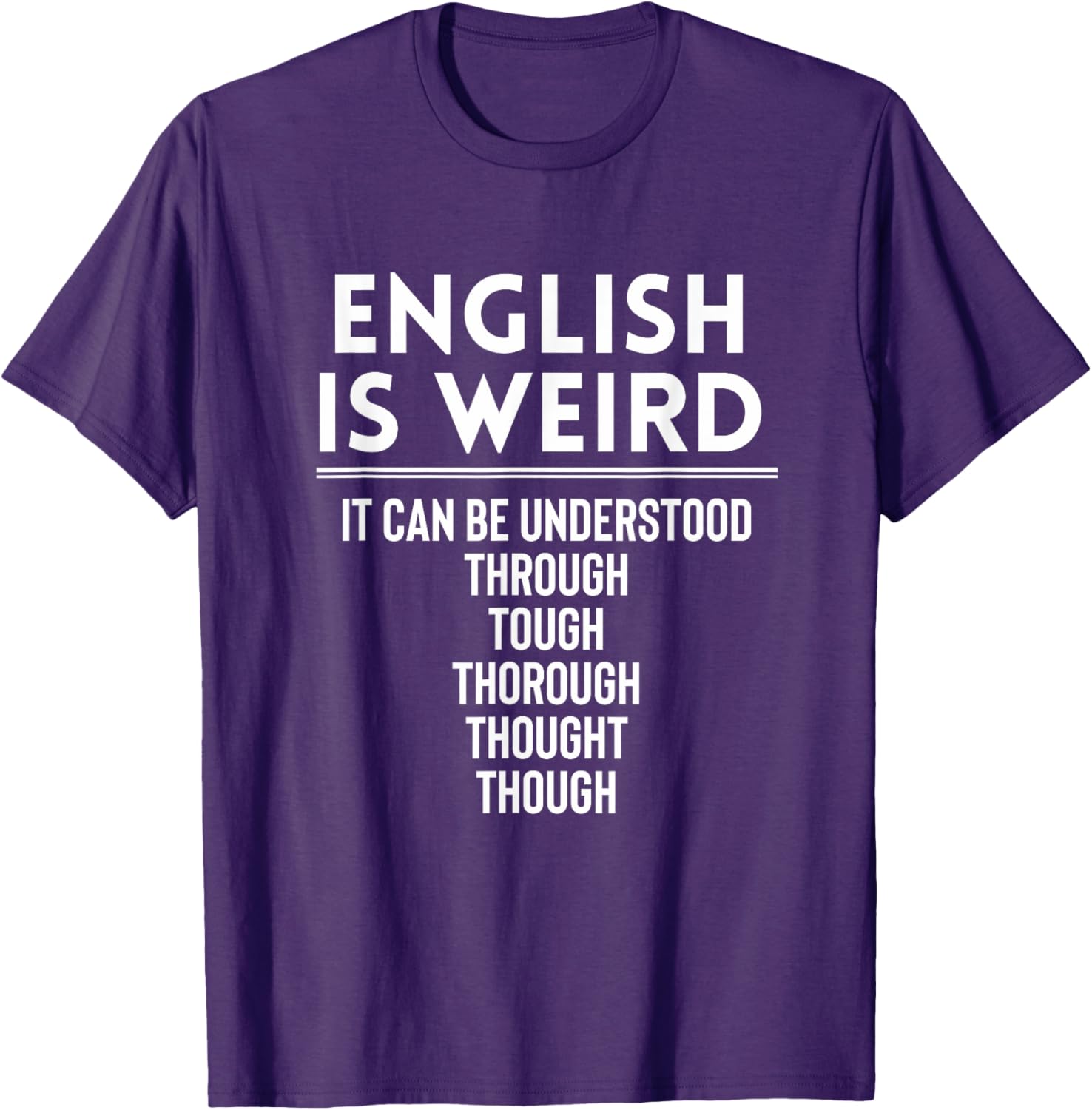 Funny Grammar T-Shirt for English Teachers - Perfect Back to School Gift - 17