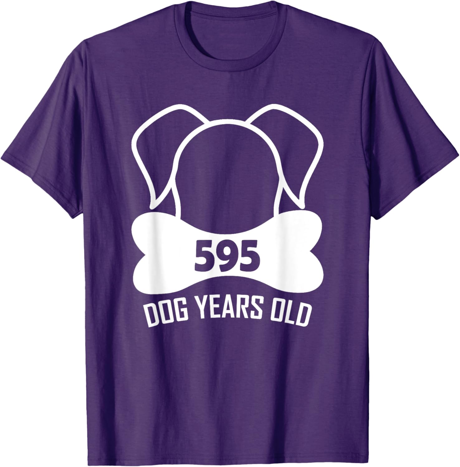 Funny 595 Dog Years Old 85th Birthday Shirt for Dog Lovers - 6
