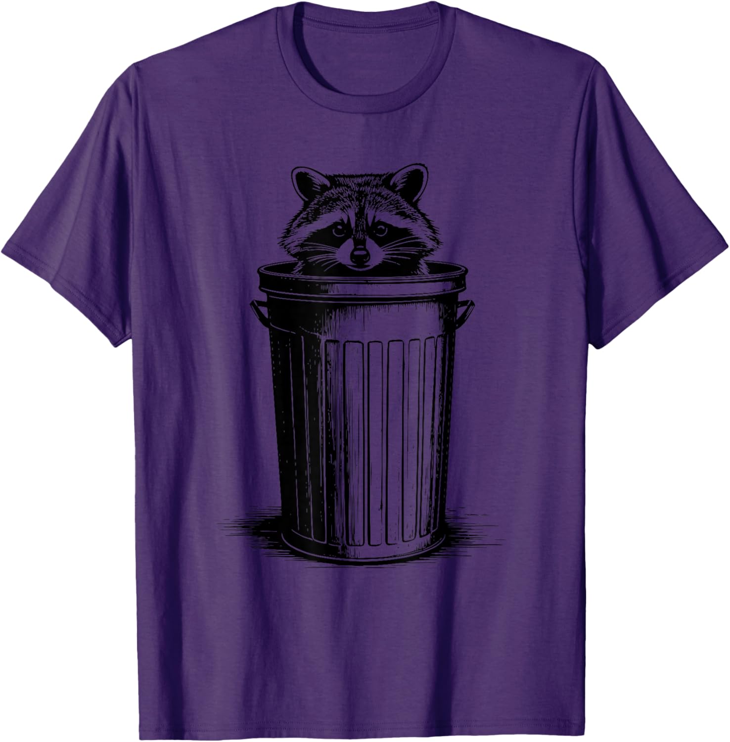 Raccoon Astronaut Suit Trash Panda T-Shirt Fun Space-Themed Apparel - 14