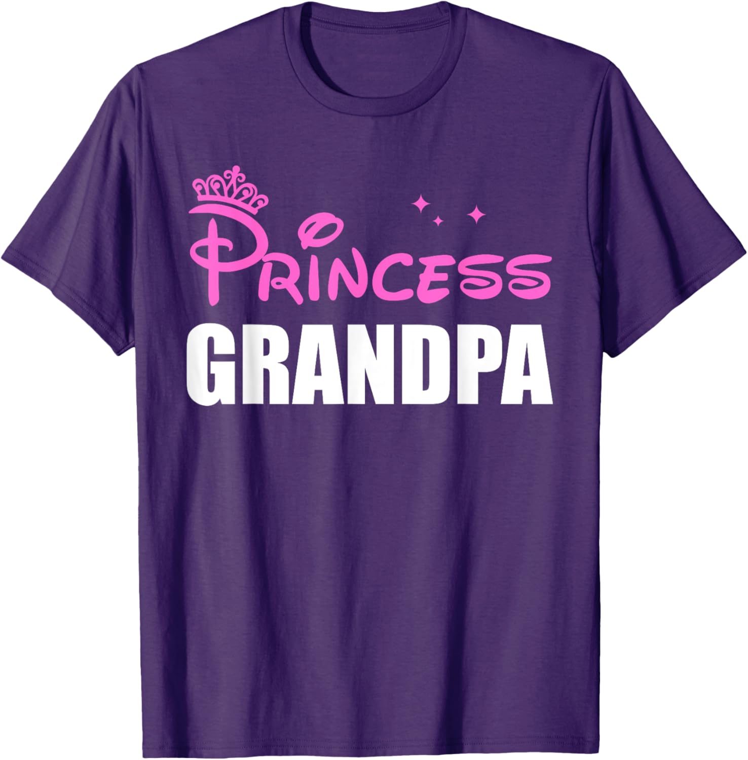 Granddaughter Princess Grandpa T-Shirt for Father's Day Gift - 16