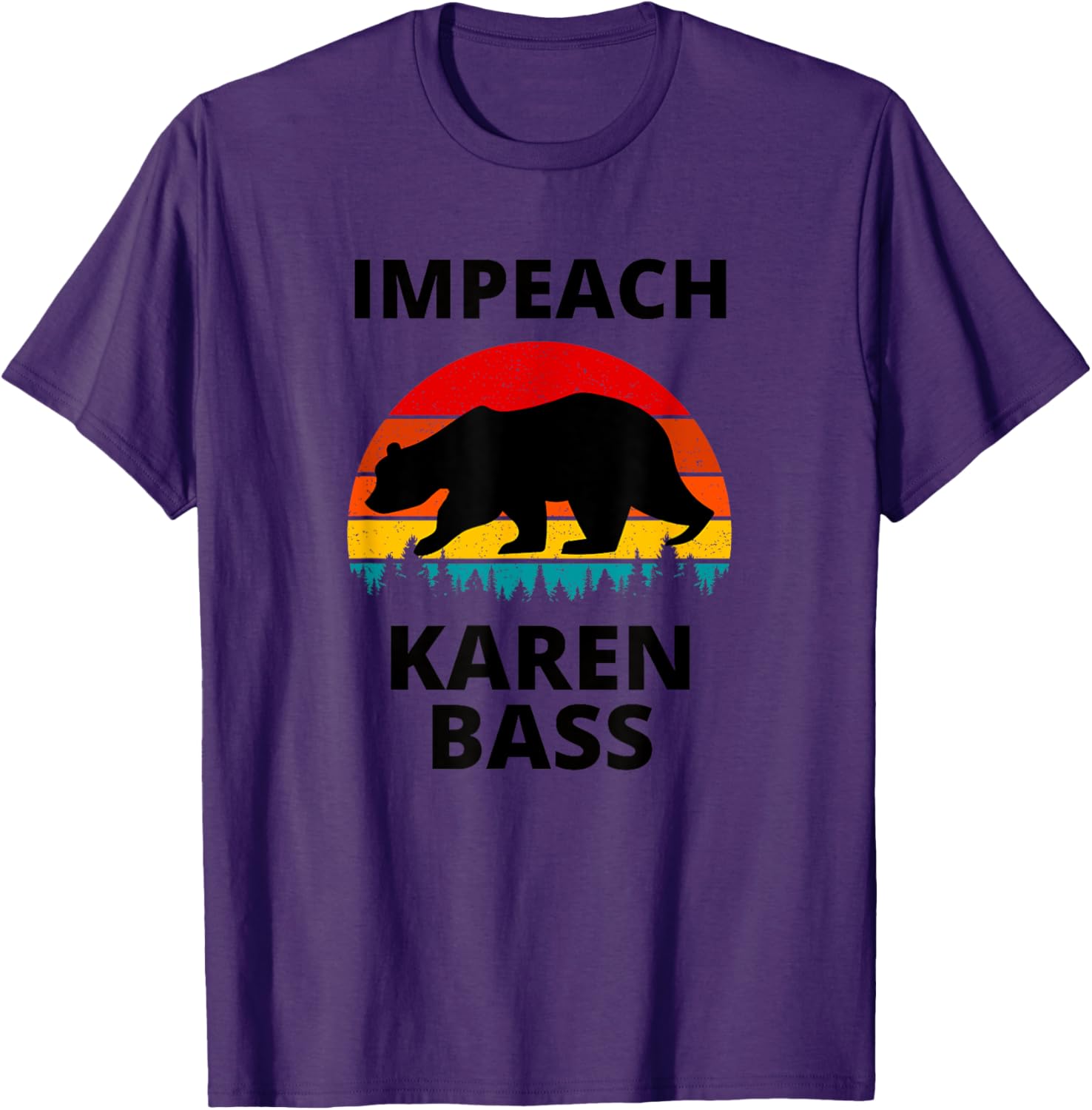 Impeach Karen Bass T-Shirt for Supporters of LA Mayor Accountability - 9