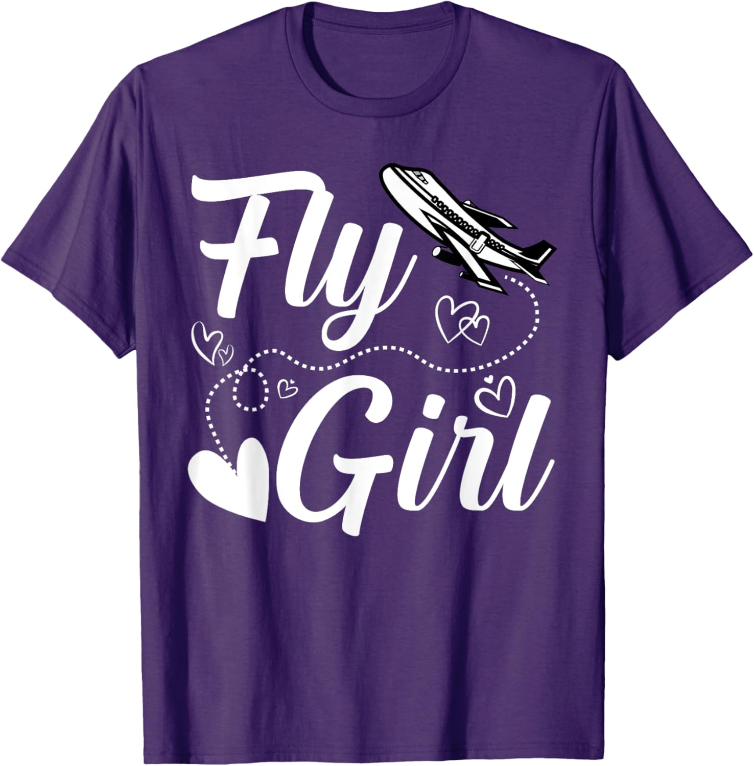 Flygirl Vintage Aviation Pilot Flight Attendant T-Shirt for Aviation Lovers - 9