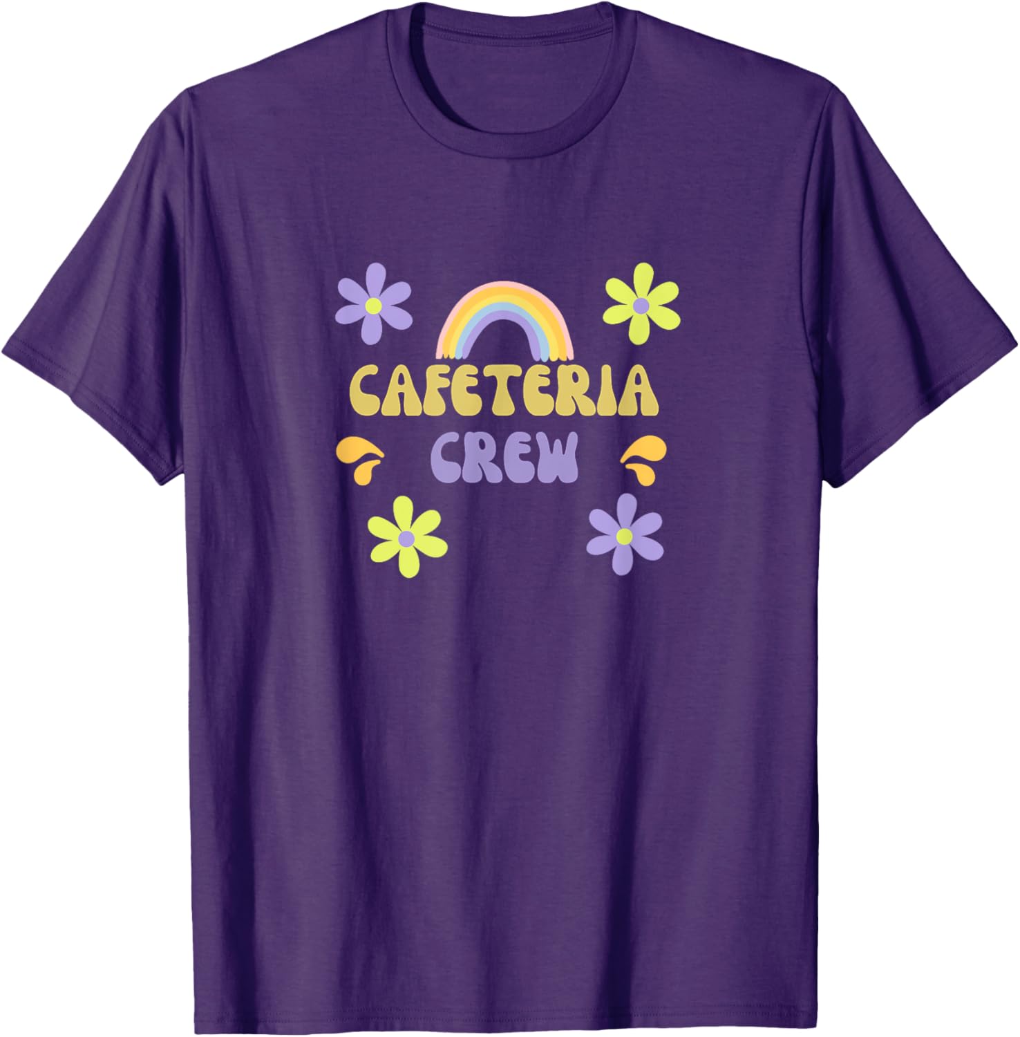 Cafeteria Crew Lunch Lady T-Shirt for School Staff - Fun & Comfy Apparel - 13