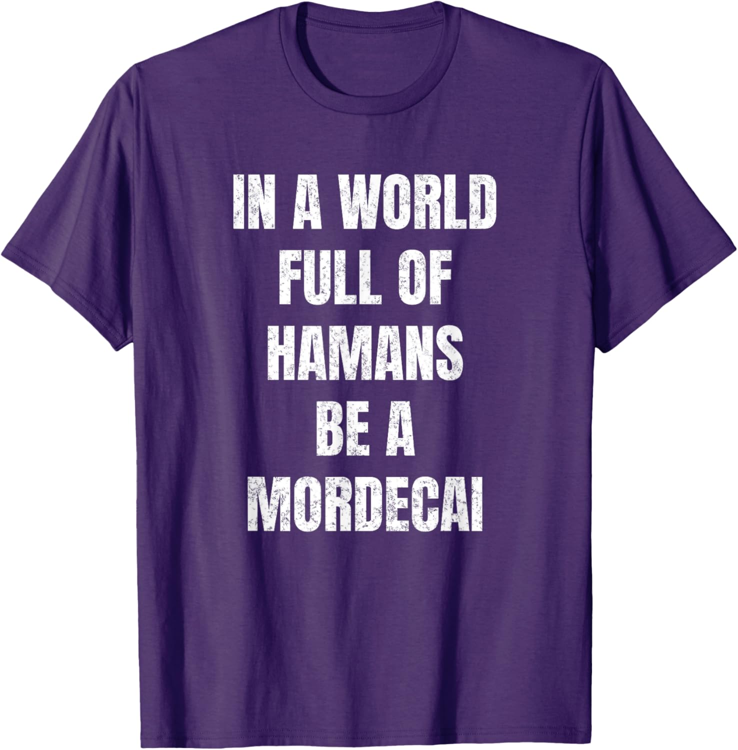 Funny Purim Haman Mordecai Costume T-Shirt for Jewish Celebration Fun - 6