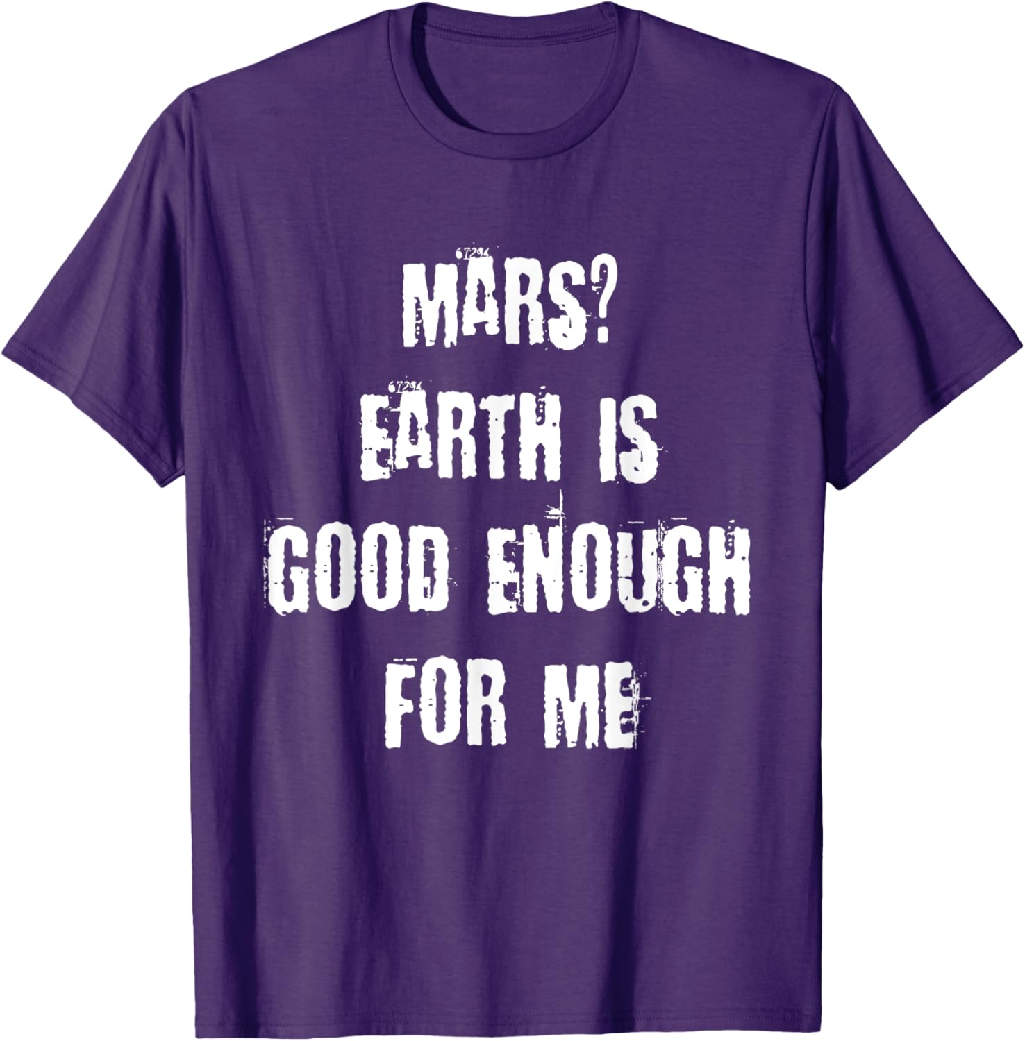 Funny Mars Earth T-Shirt for Space Lovers - Unique Casual Wear - 22