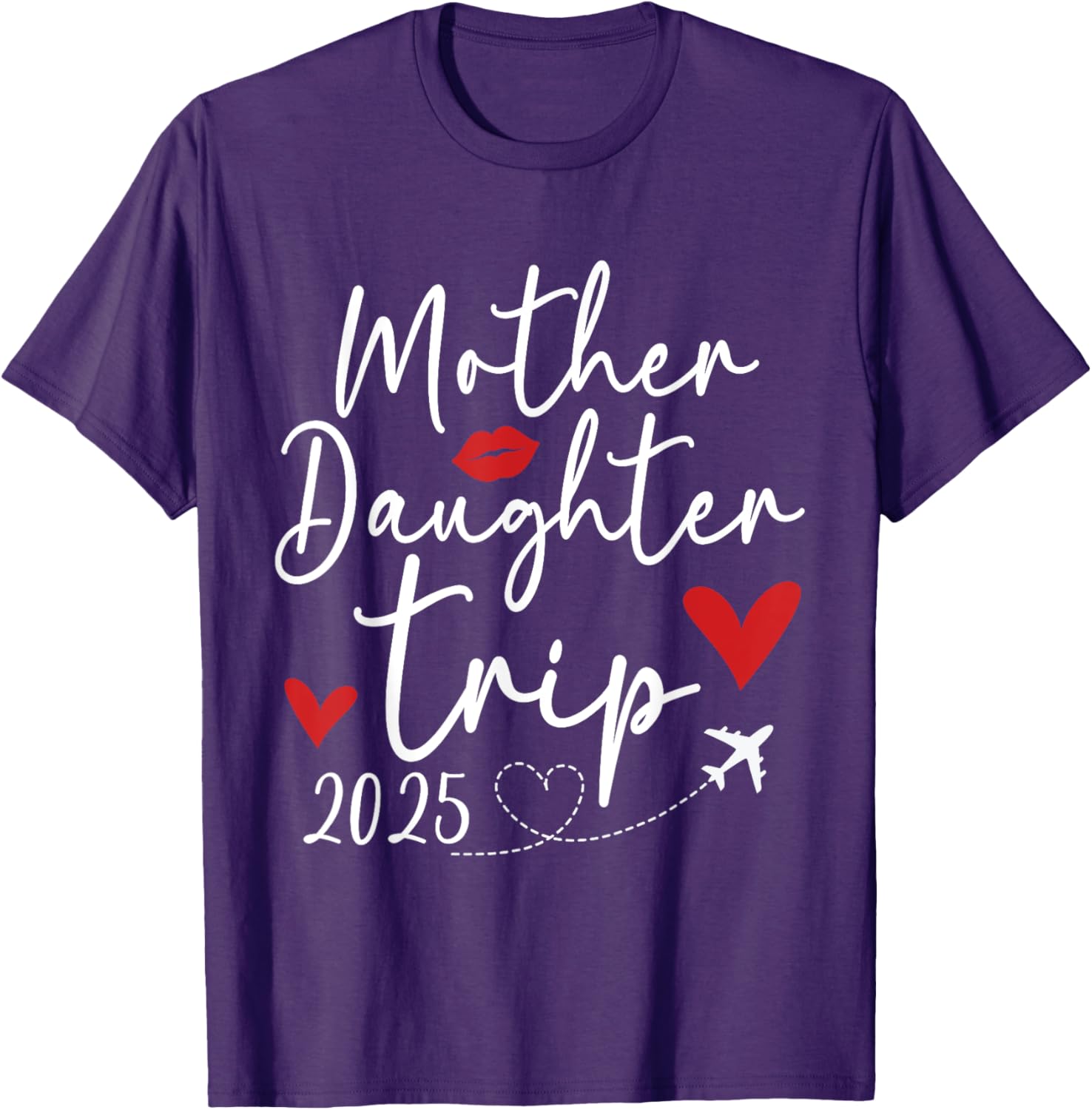 Matching Mother Daughter Vacation T-Shirt for 2025 Trip Adventure - 1
