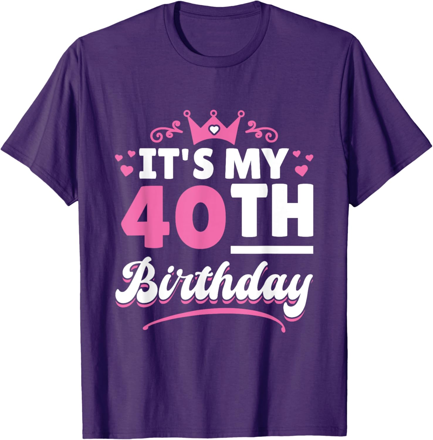Stylish 40th Birthday T-Shirt for Women Perfect Gift Idea - 7