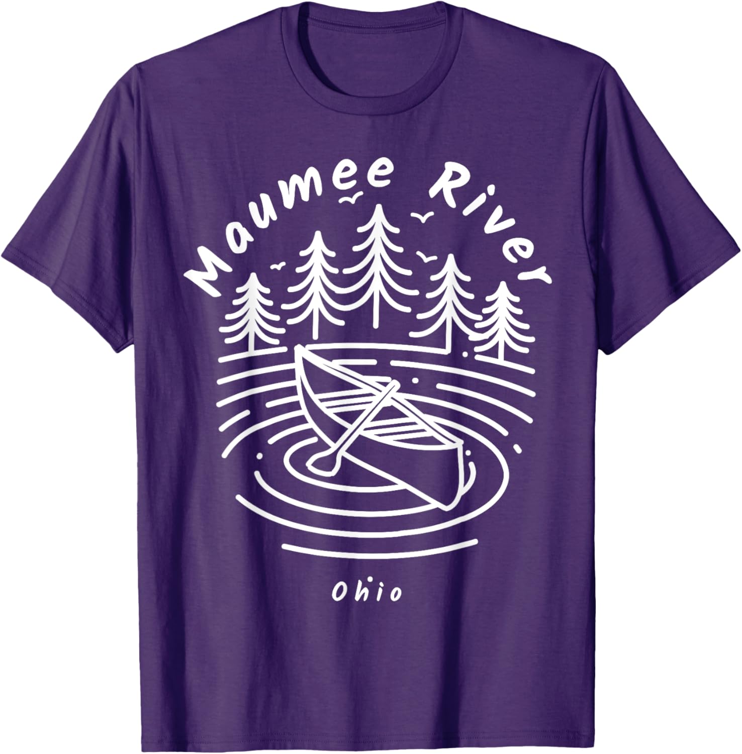 Maumee River Ohio T-Shirt for Nature Lovers and Outdoor Enthusiasts - 3