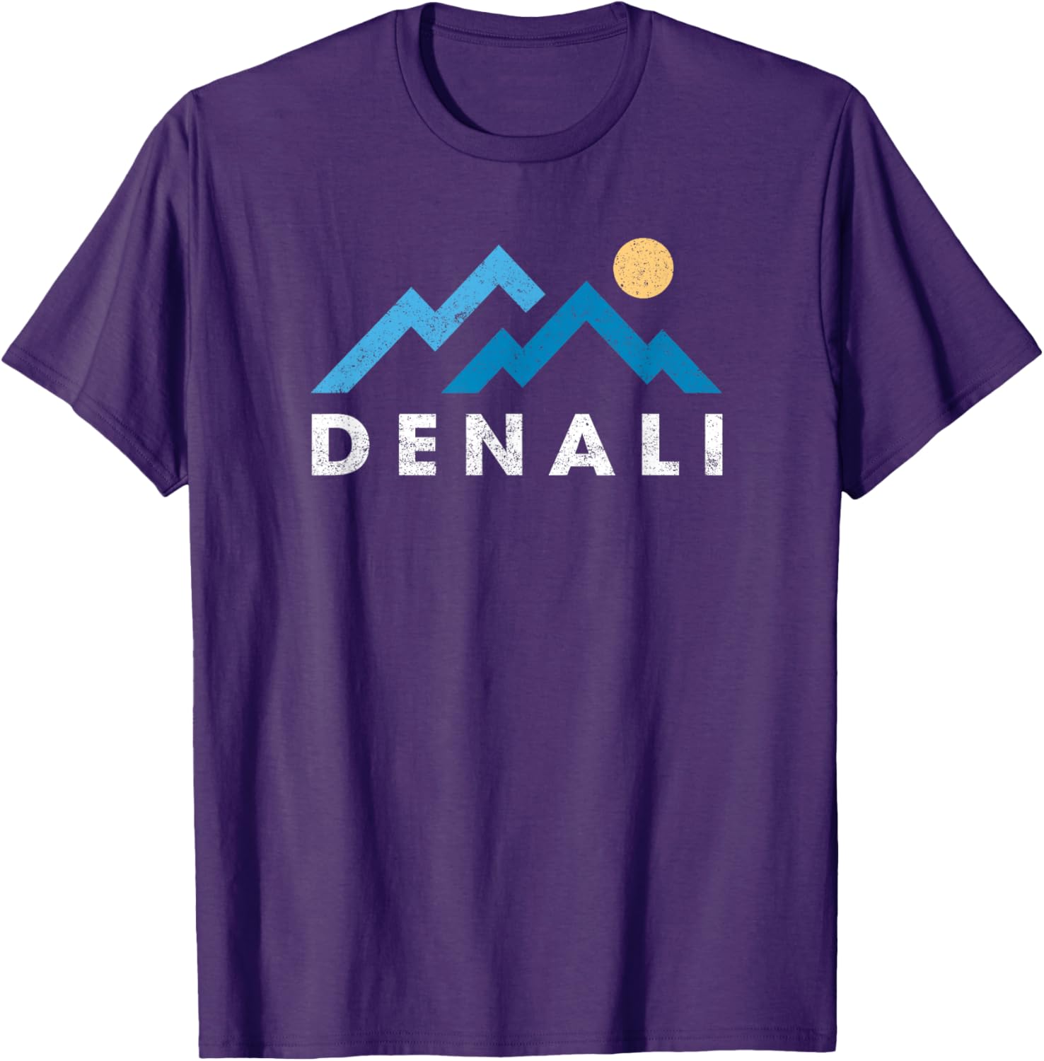Vintage Denali National Park Mountain Hiking T-Shirt for Outdoor Lovers - 9