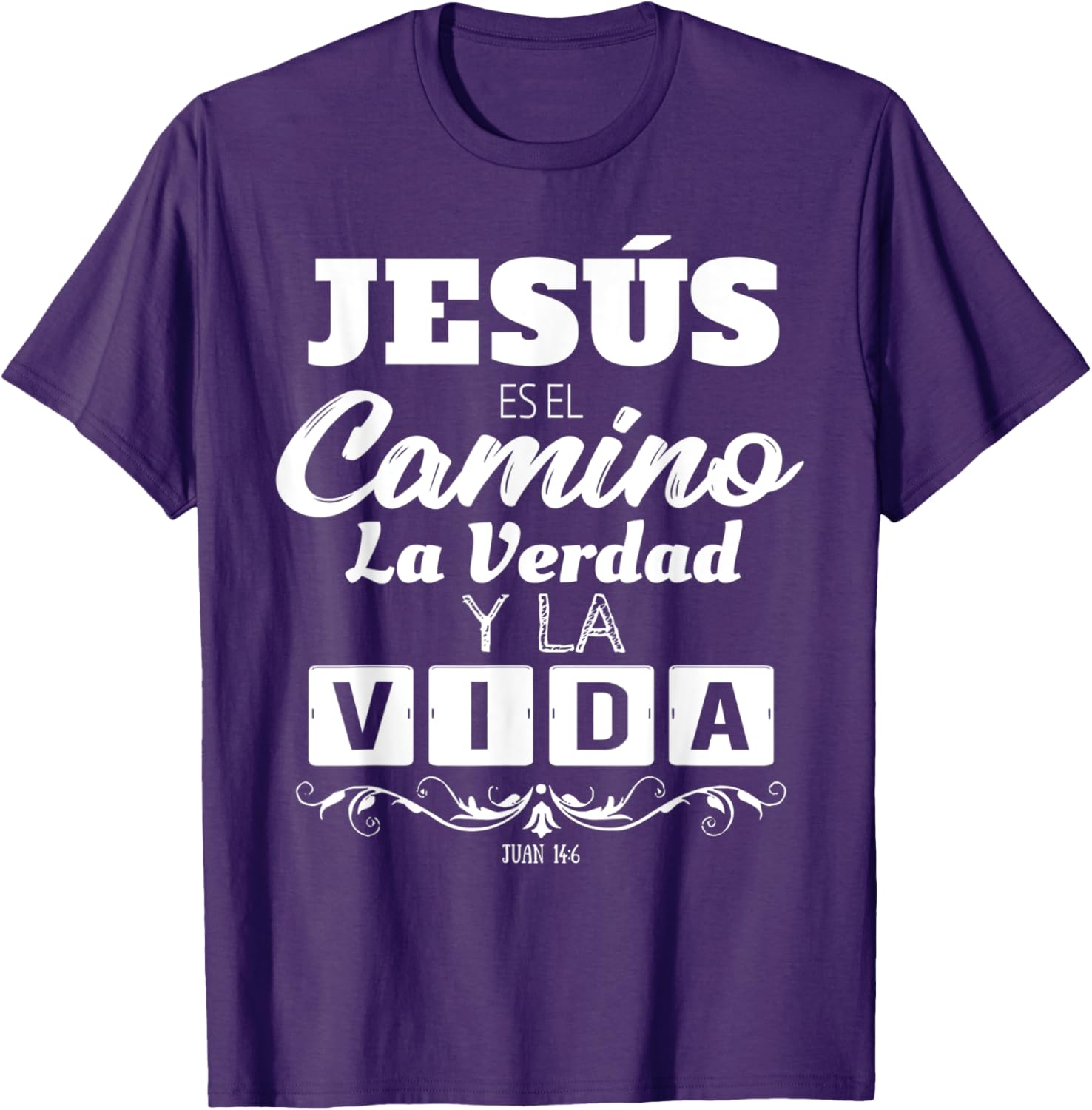 Jesus Is The Way Truth Life Christian Quotes T-Shirt for Believers - 11