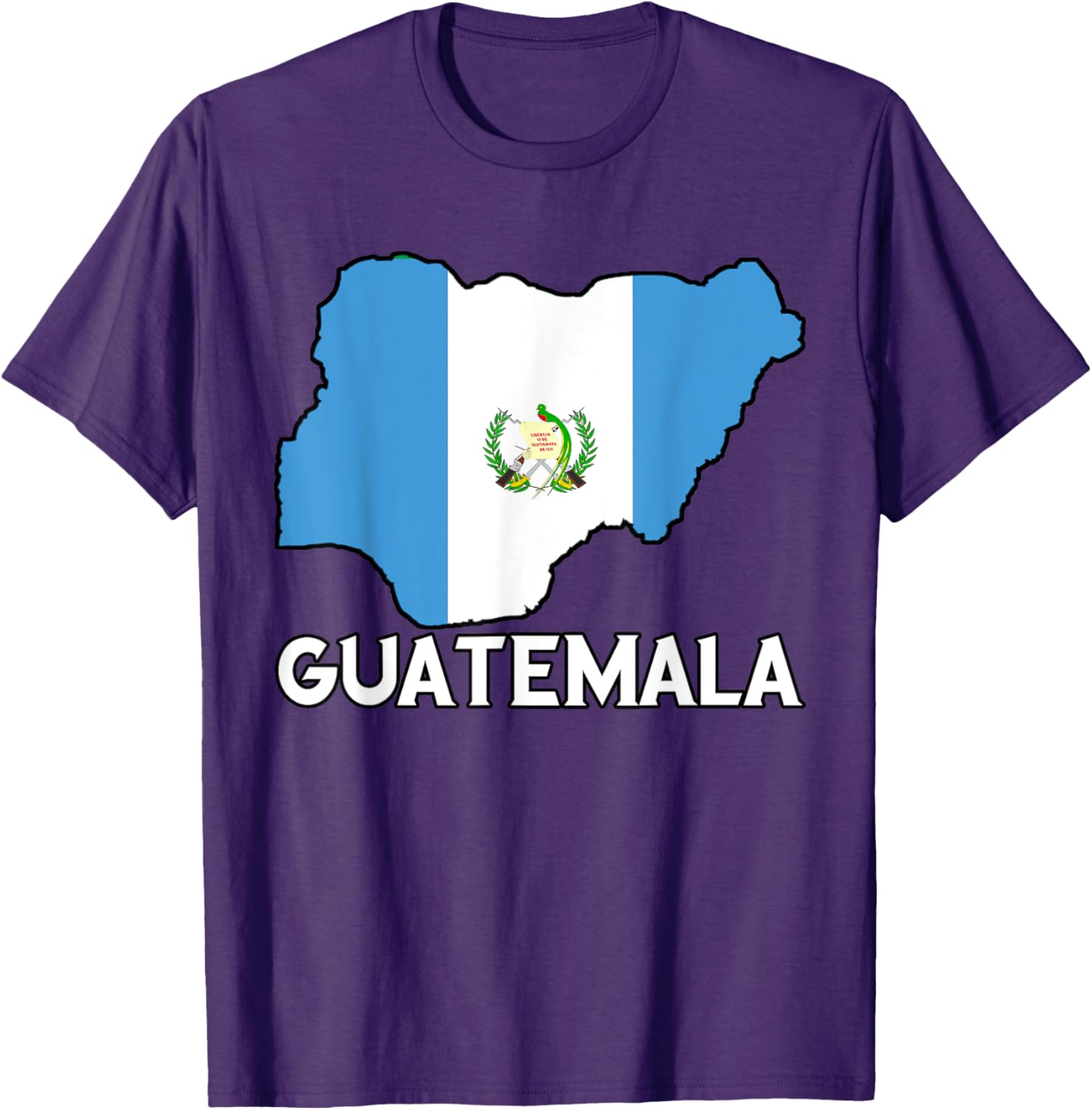 Guatemalan Pride T-Shirt with Flag Map for Cultural Connection - 9