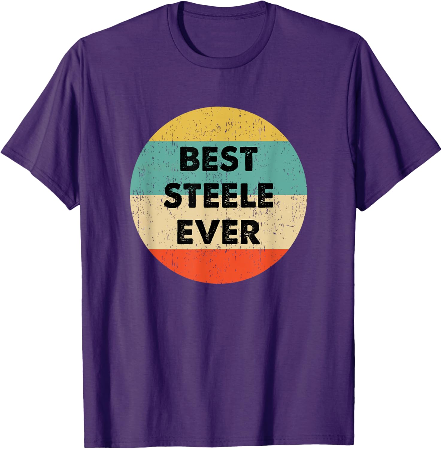 Steele Name T-Shirt for Men and Women - Stylish Casual Wear - 6