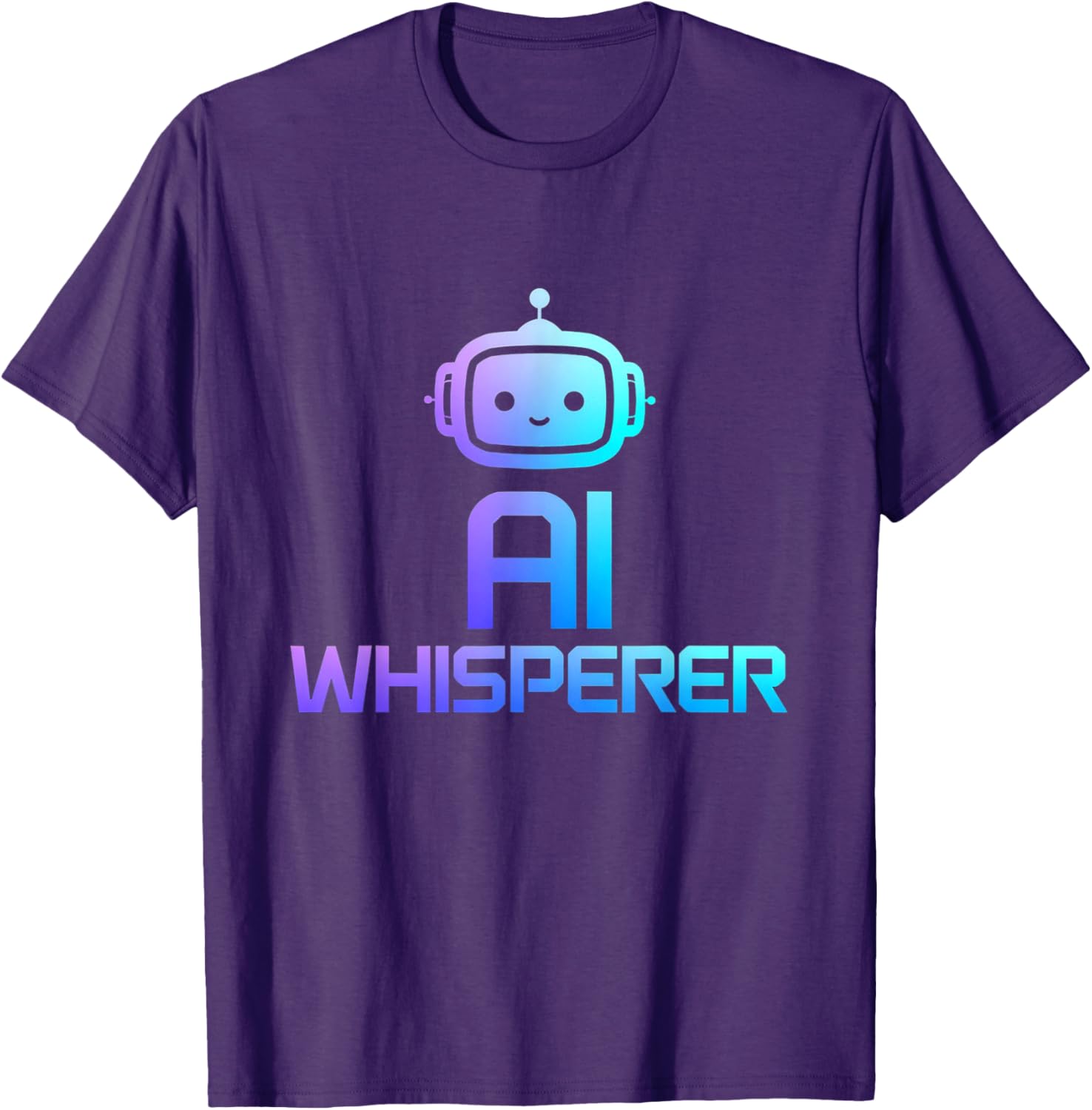 Geeky Tech AI Whisperer T-Shirt - Fun Artificial Intelligence Apparel - 10