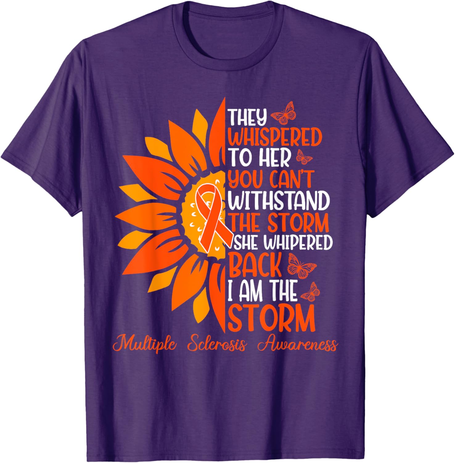 Inspiring MS Awareness T-Shirt for Motivation and Support - 2