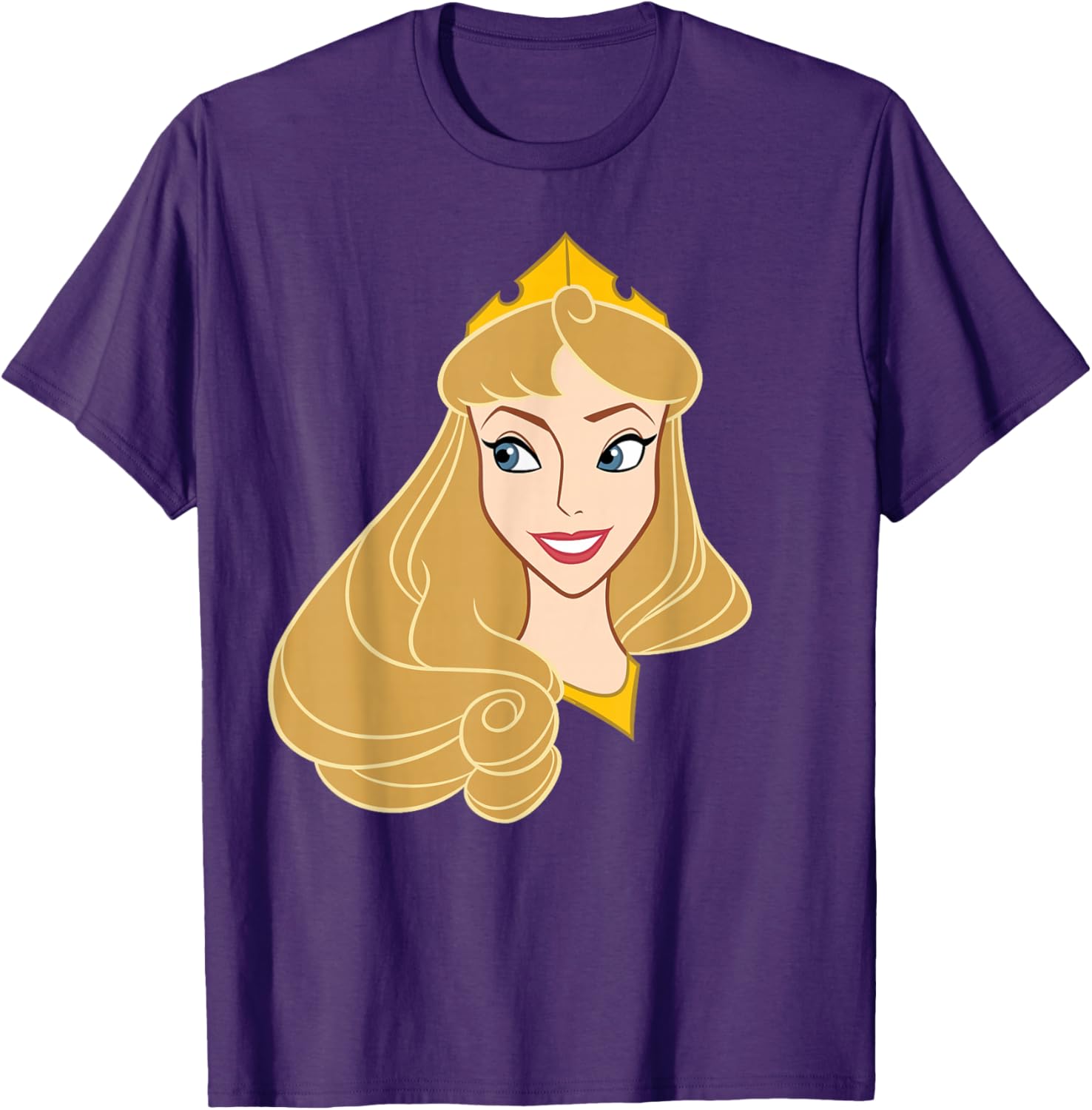 Disney Sleeping Beauty Princess Aurora Big Face Costume T-Shirt for Kids - 16