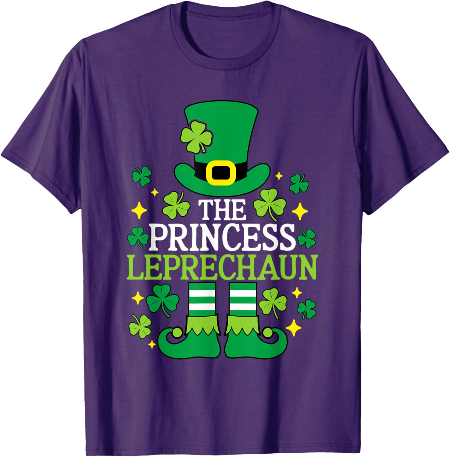 Charming Princess Leprechaun Family Matching T-Shirts for St Patrick's Day - 5