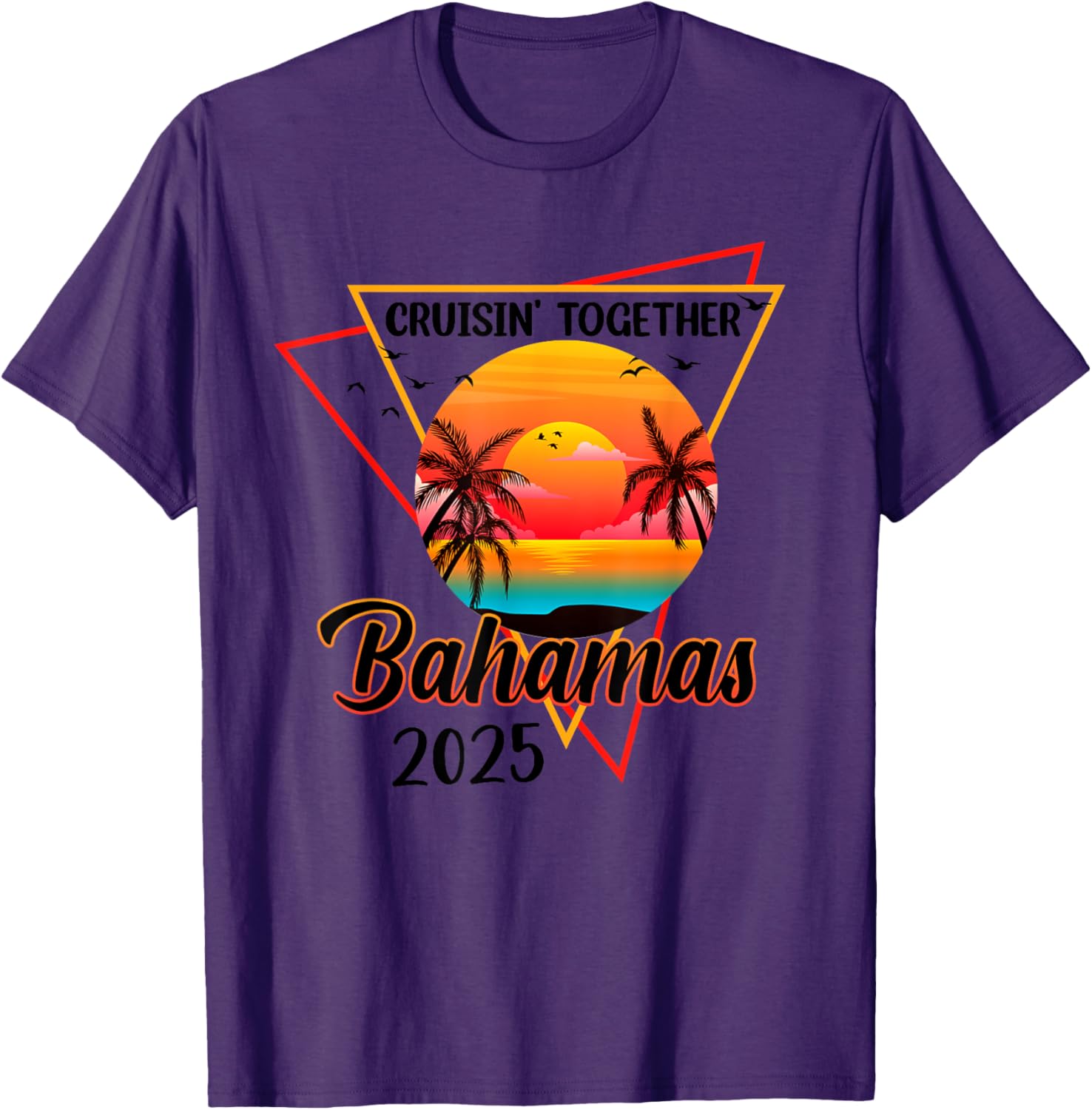 Cruisin Together Bahamas 2025 Family Vacation T-Shirt for Fun Memories - 12