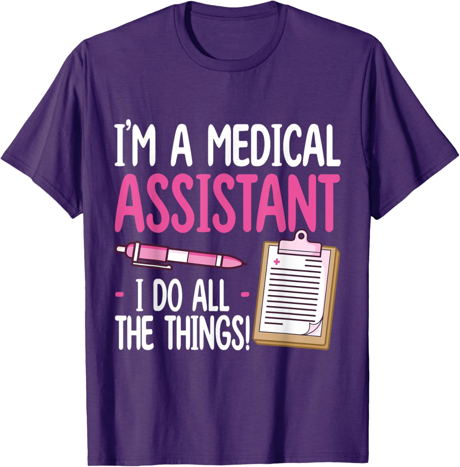 Certified Medical Assistant Women's CMA Nurse T-Shirt - Stylish Healthcare Apparel - 6