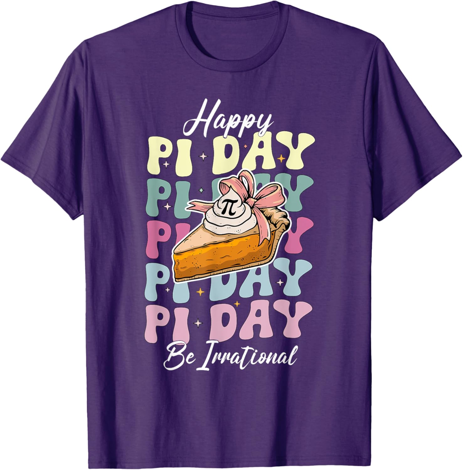 Cute Happy Pi Day 3.14 T-Shirt for Math Teachers and Math Lovers - 8