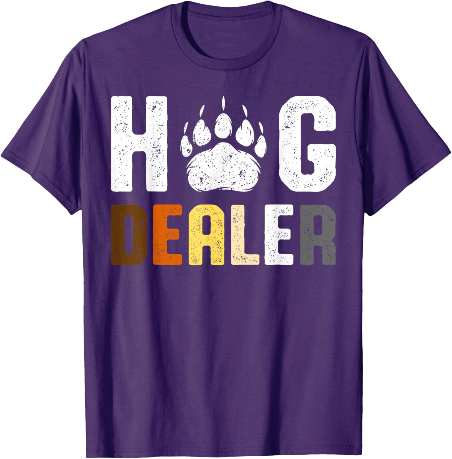 Funny Retro Gay Bear Pride Hug Dealer T-Shirt for LGBTQ+ Enthusiasts - 5