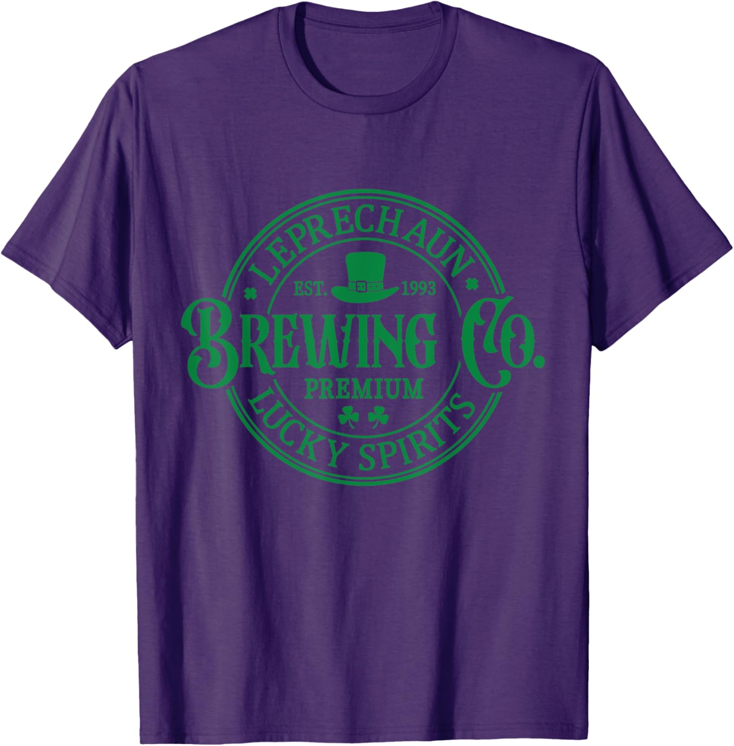 Leprechaun Brewing Co St. Patrick's Day T-Shirt for Festive Fun - 14