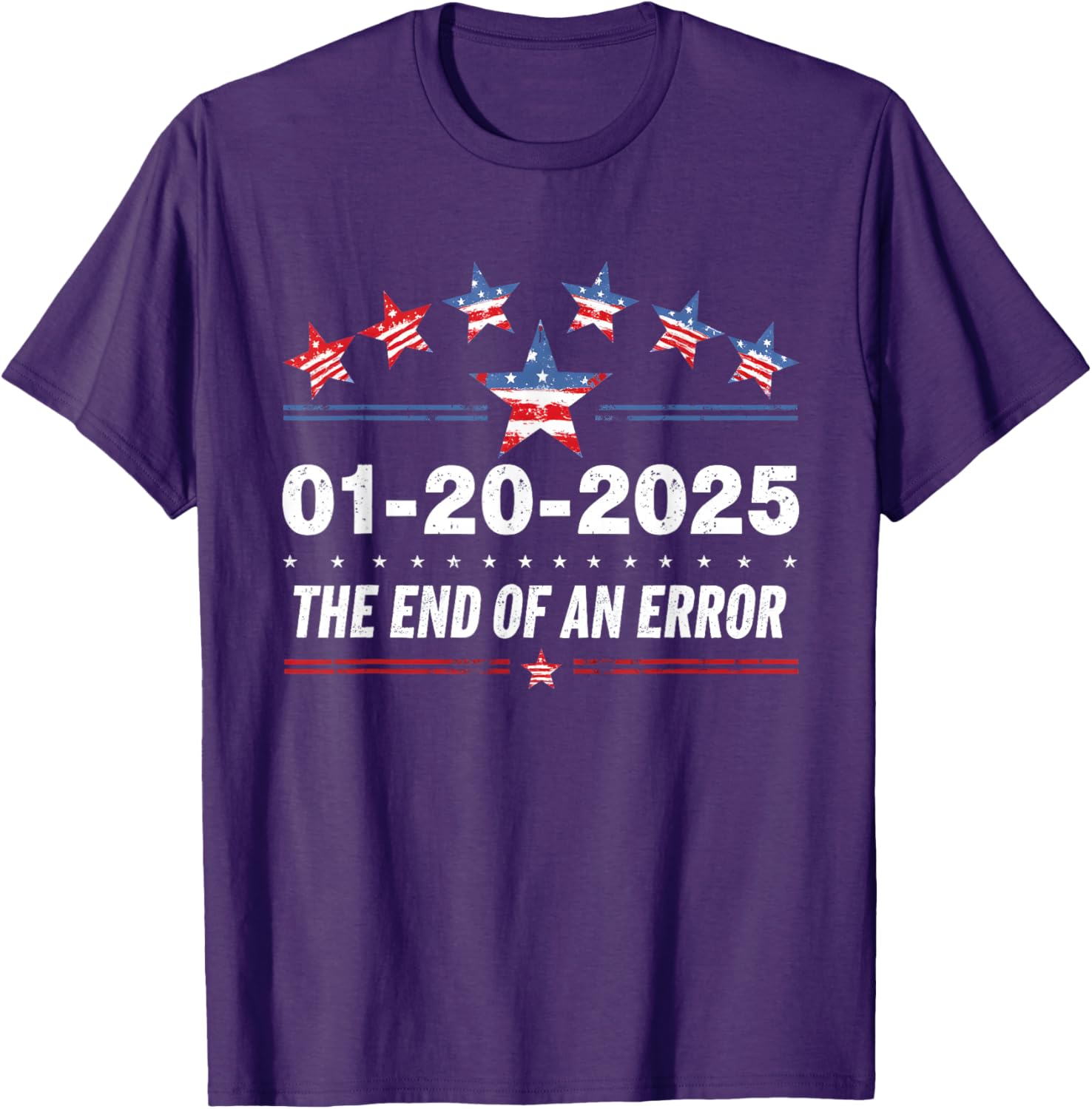Patriotic Change 2025 Graphic Tee for Adults - Classic Fit, Crew Neck - 8