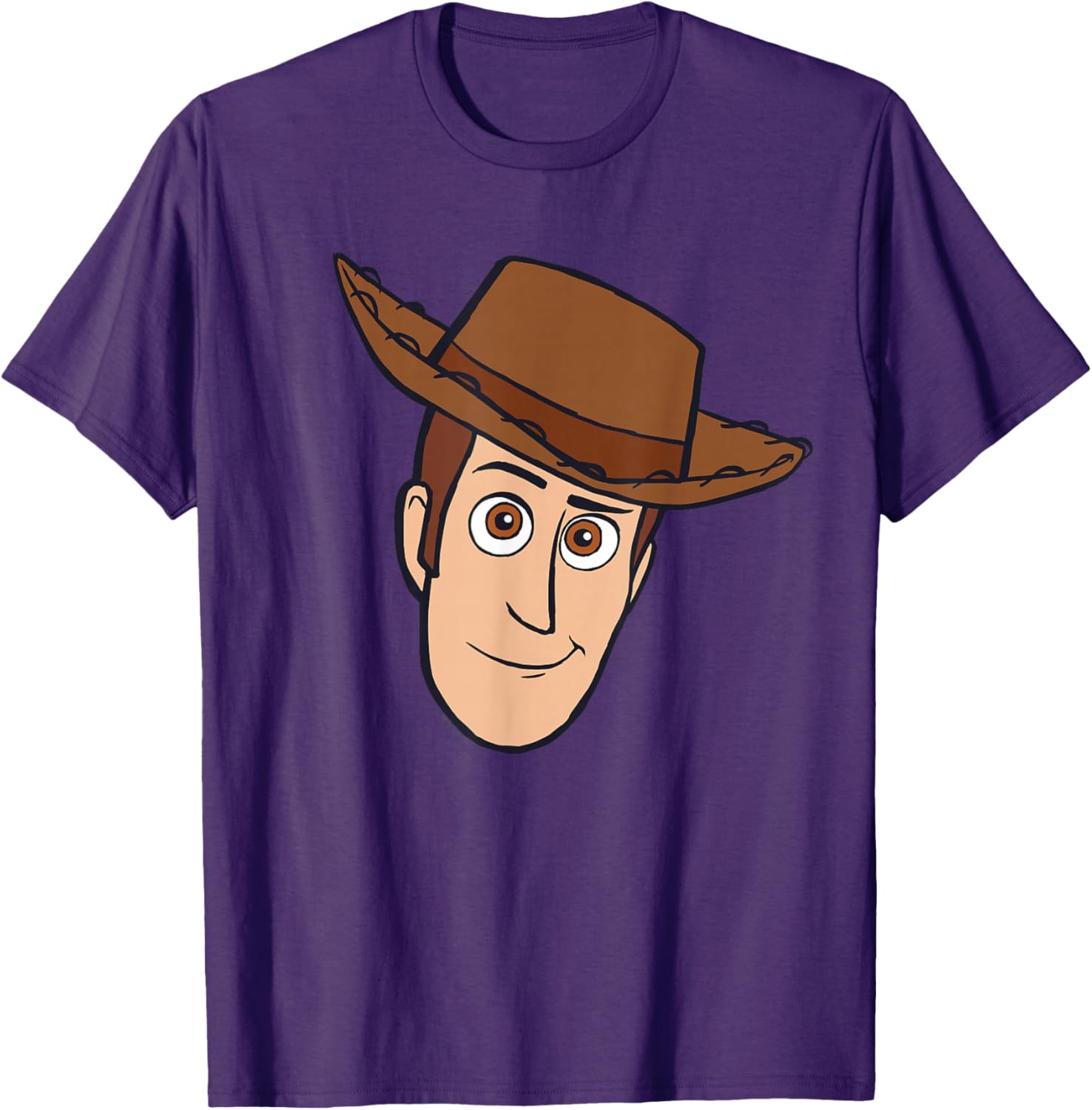 Disney Pixar Toy Story Sheriff Woody Big Face T-Shirt for Kids and Adults - 23