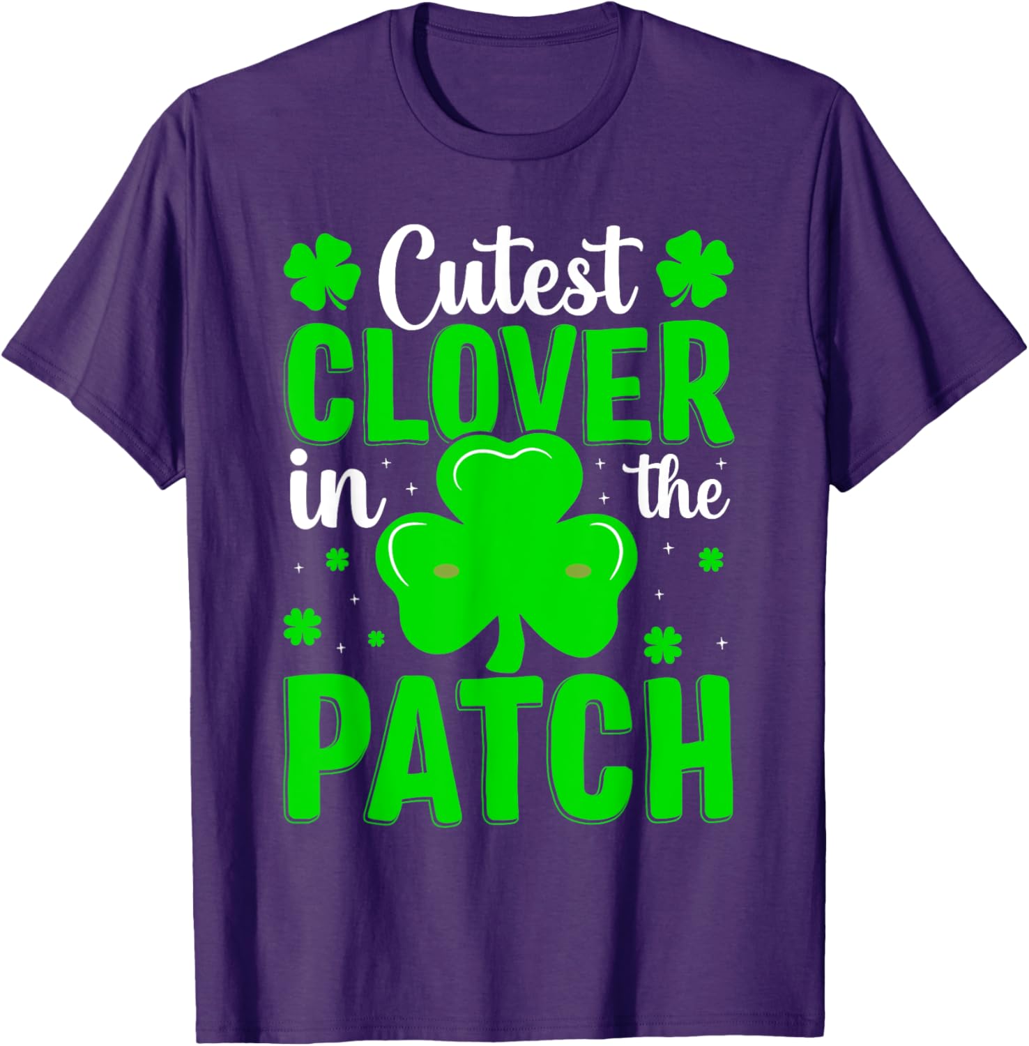 Cute Clover Toddler Girl St Patricks Day T-Shirt for Little Shamrock Lovers - 16
