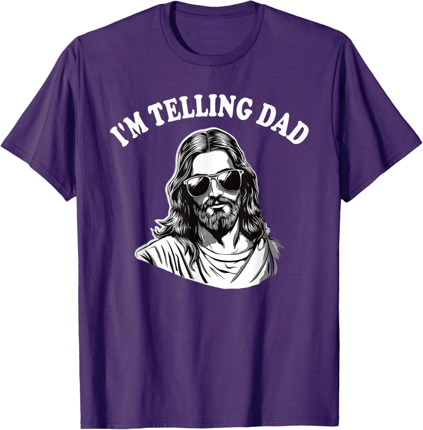 Funny Christian Jesus Meme Dad T-Shirt for Religious Humor Lovers - 10