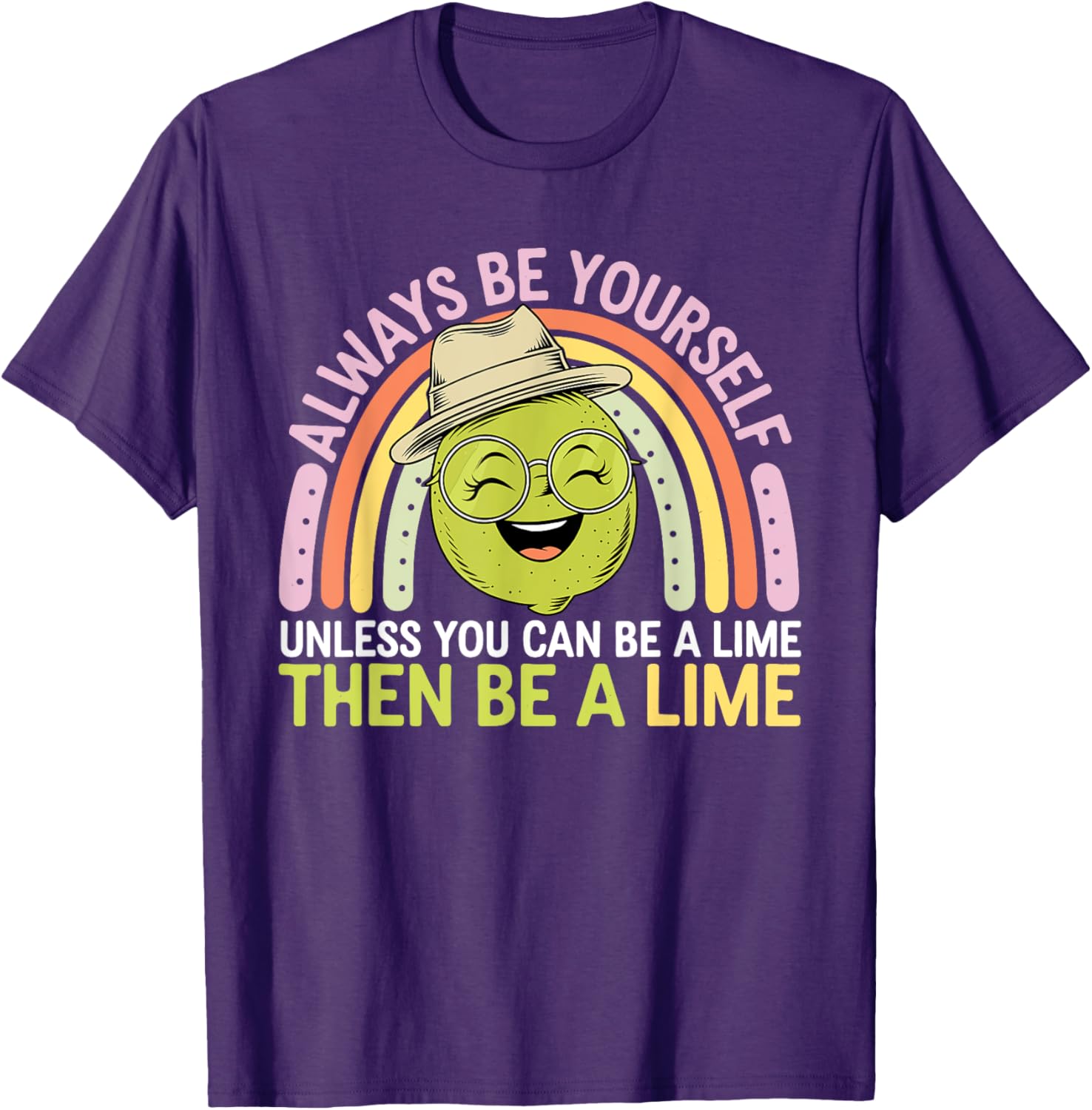Cute Lime Vintage T-Shirt with Funny Sarcastic Jokes for Lime Lovers - 4