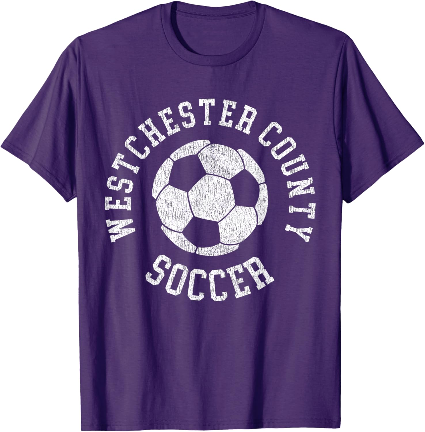 Westchester County Retro Distressed 90's Vintage Soccer T-Shirt - 17