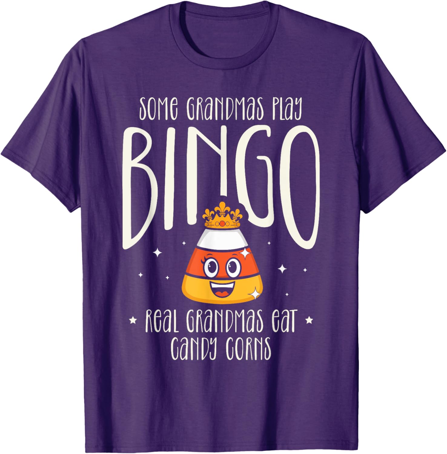 Funny Grandma Bingo T-Shirt for Candy Corn Lovers - Perfect Gift Idea - 7