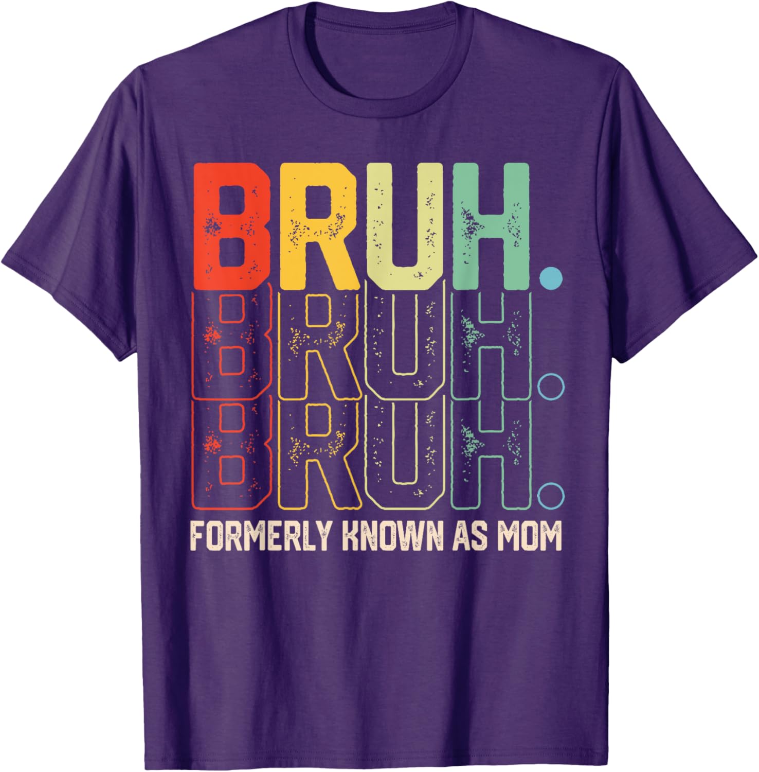 Funny Bruh Formerly Known As Mom T-Shirt for Mother's Day Gift - 12