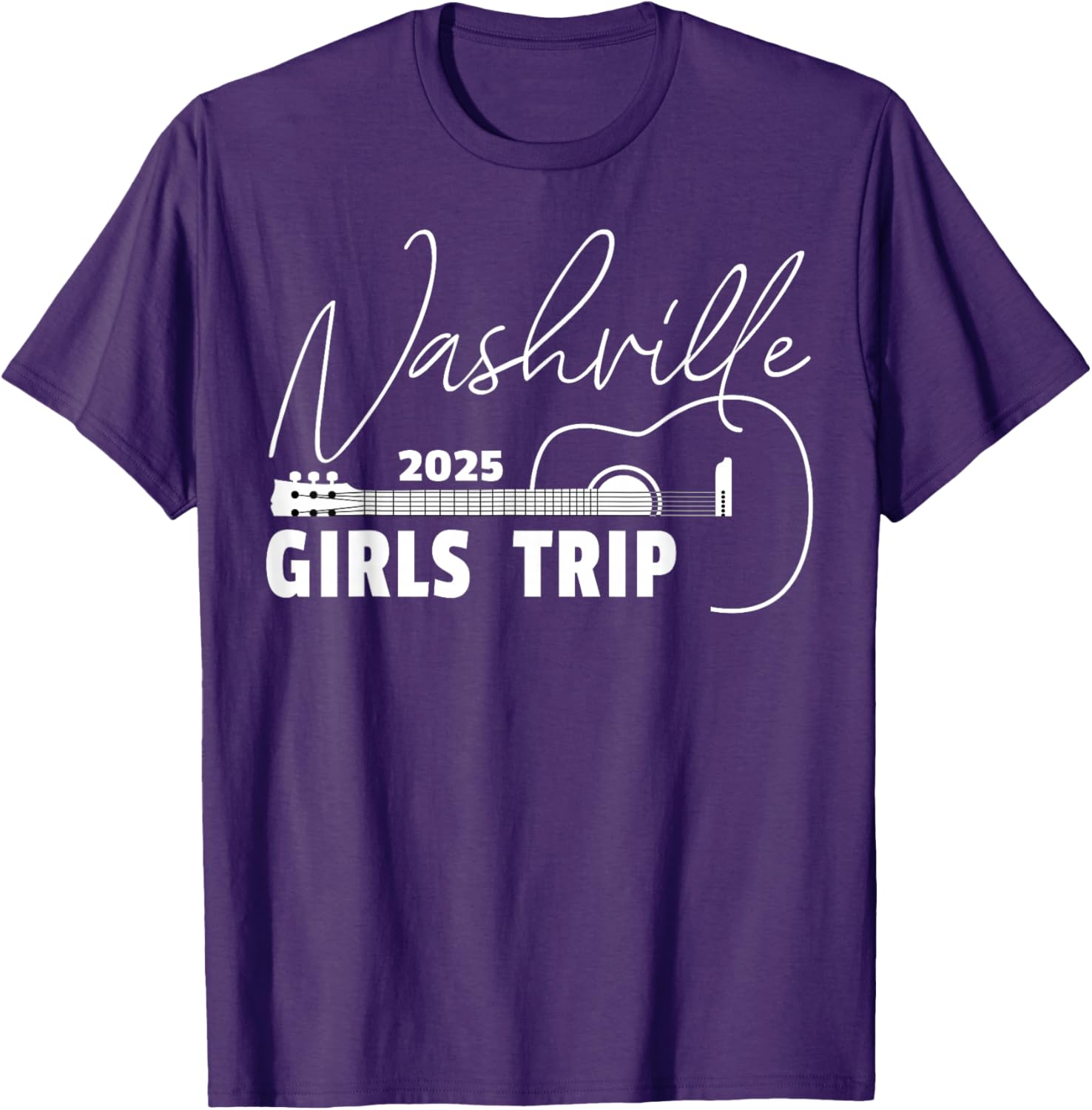 Nashville Girls Trip T-Shirt for Besties with Weekend Vibes and Boots - 9